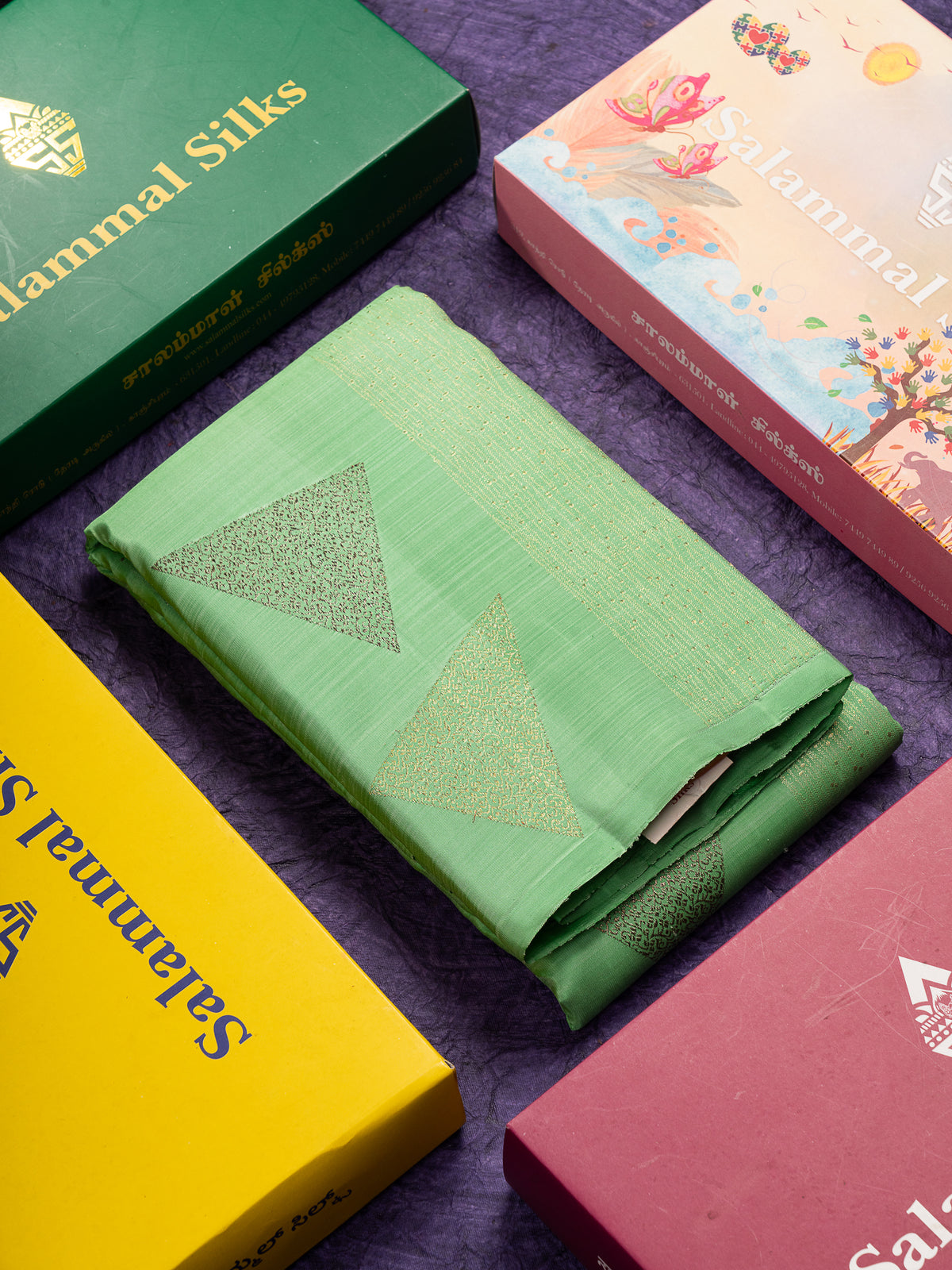 Beautiful Light Pista Green Fancy Pure Kanjivaram Silk Saree With Blouse