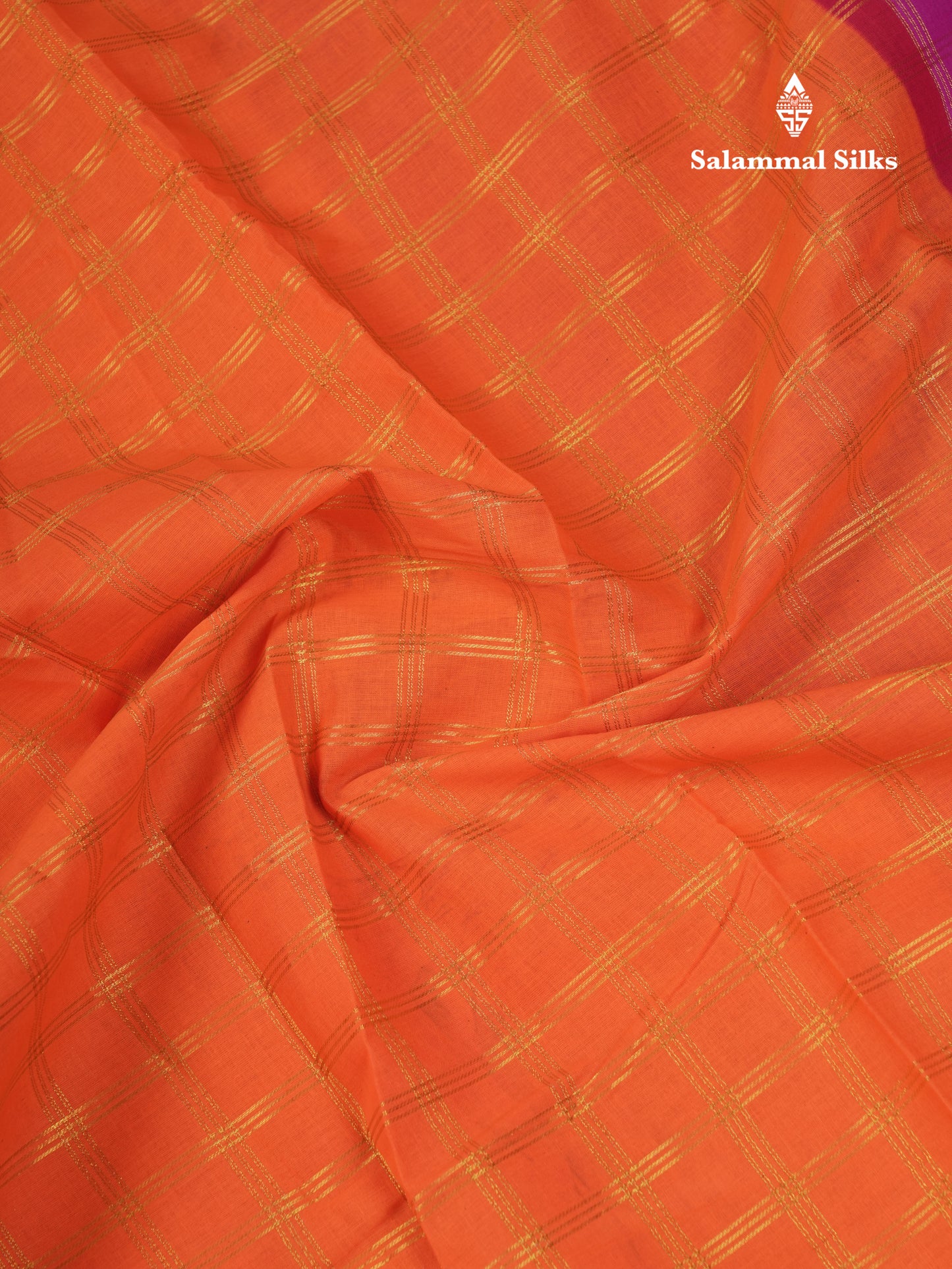 Beautiful Light Chocolate Sungudi Cotton Saree With Contrast Dark Magenta Traditional Border