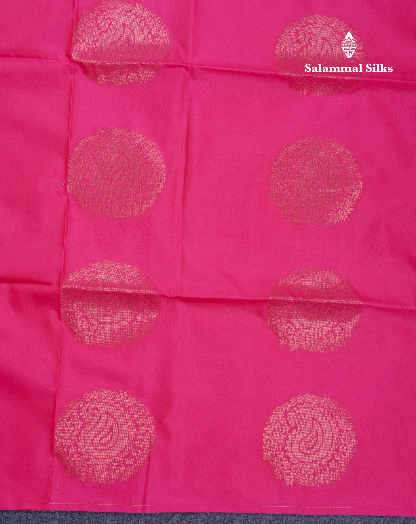 Pink Semi Soft Silk Saree With Self Blouse