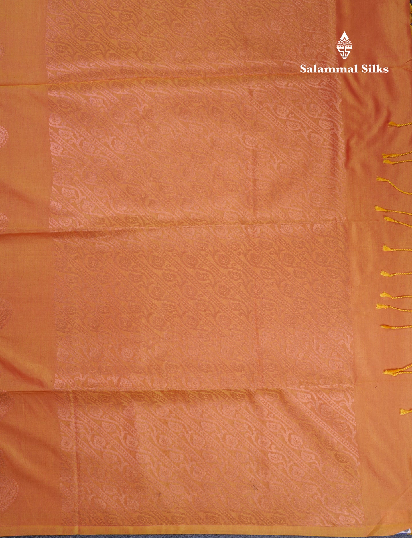 Mustard Yellow Semi Soft Silk Saree With Self Blouse