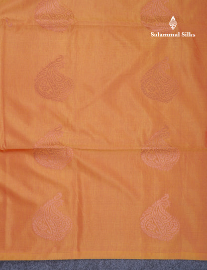 Mustard Yellow Semi Soft Silk Saree With Self Blouse