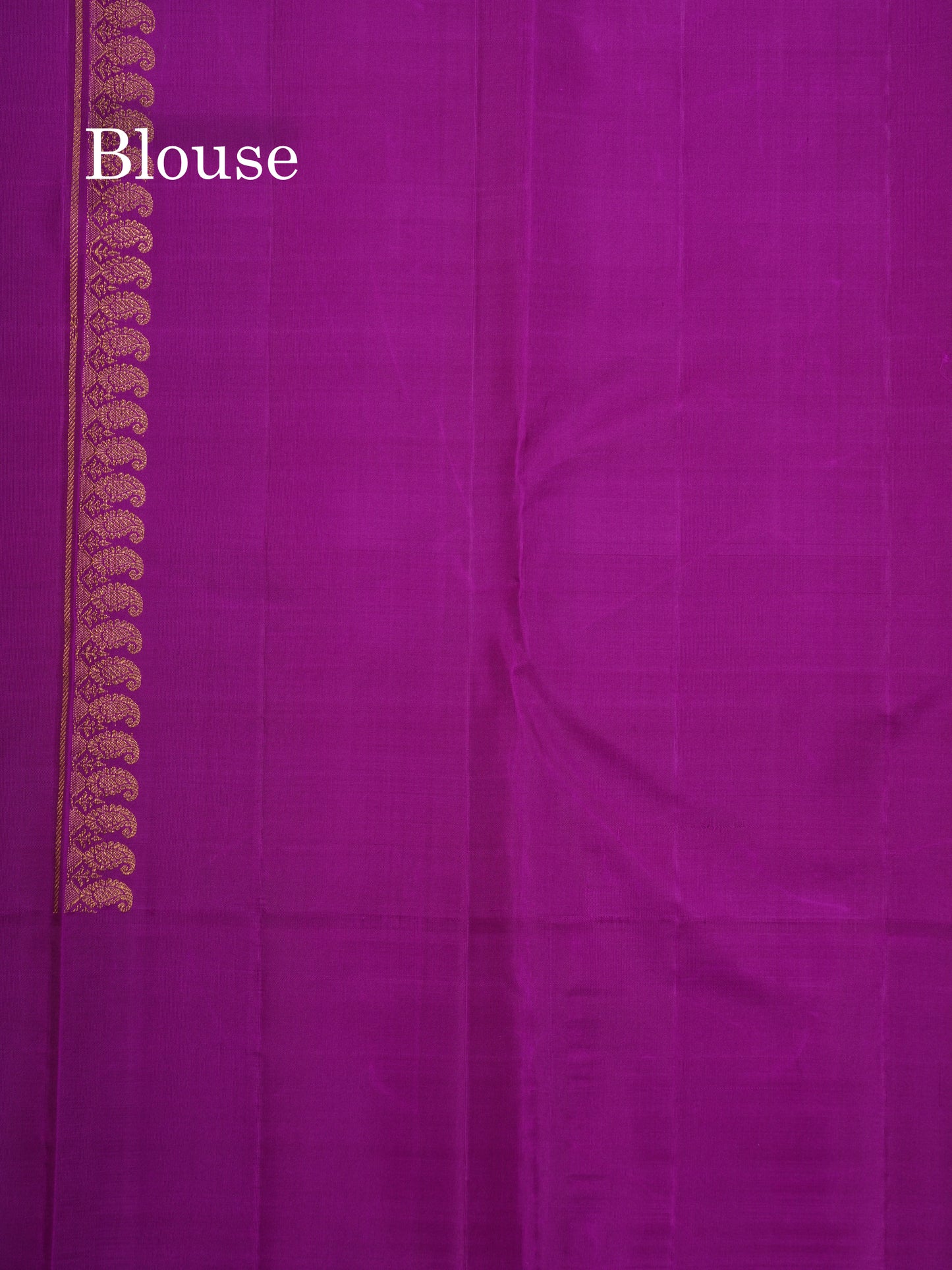 Beige Fancy Pure Kanjivaram Silk Saree With Contrast Vadamalli Border