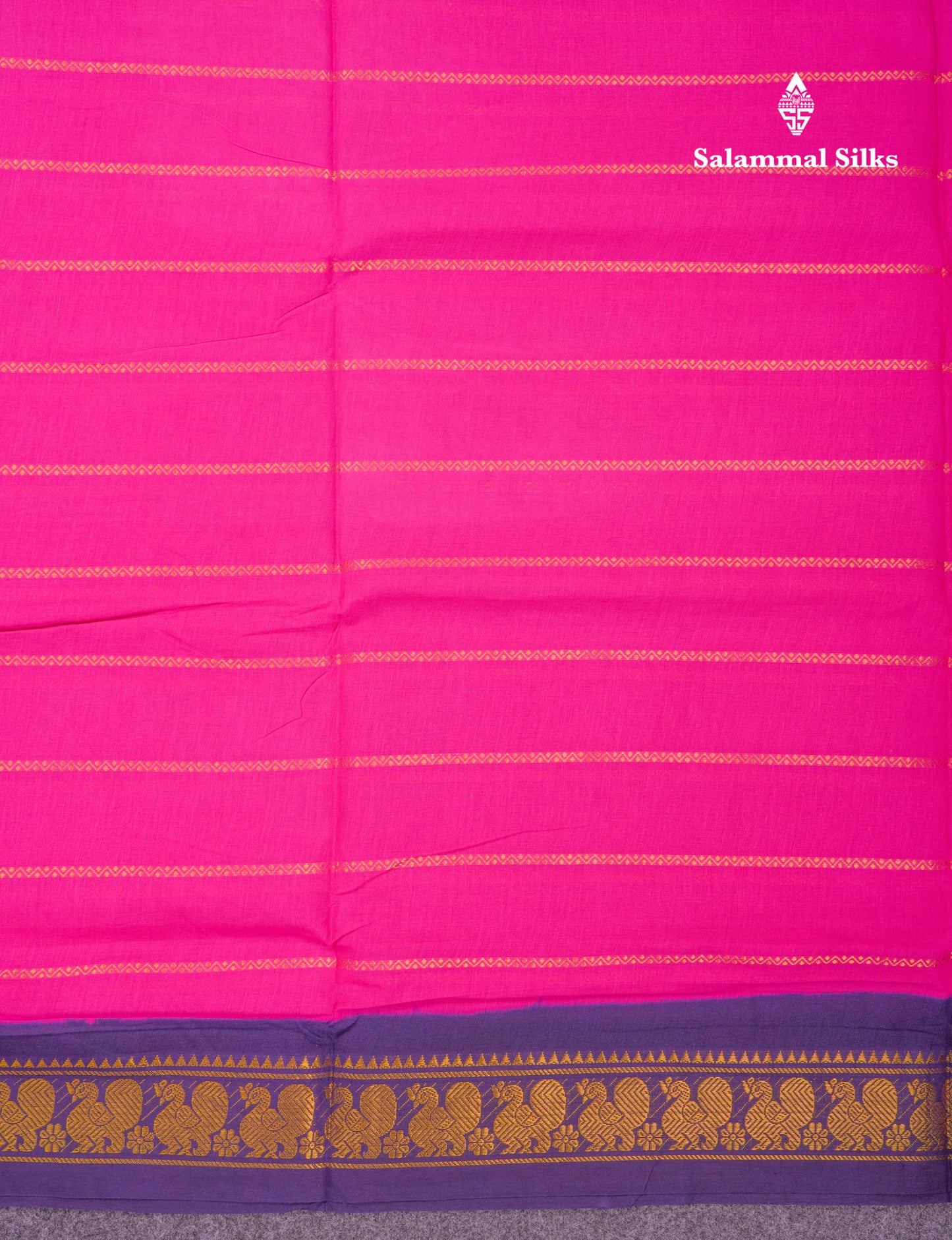 Beautiful Dark Maroon Sungudi Cotton Saree With Contrast Sapphire Green Traditional Border
