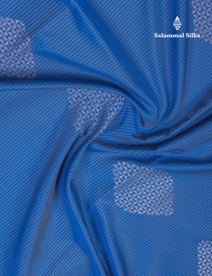 Lavender Semi Soft Silk Saree With Self Blouse