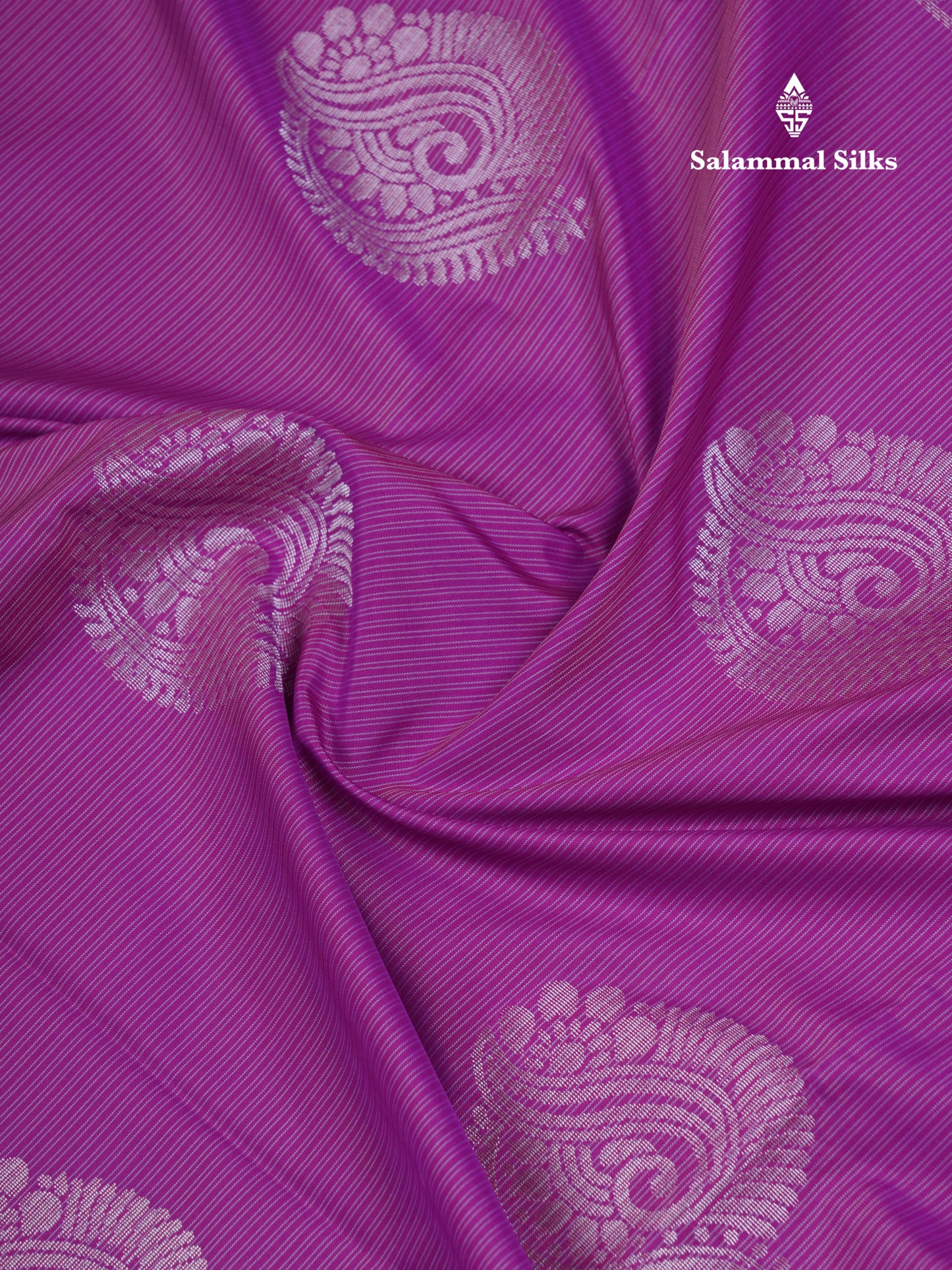 Lavender Semi Soft Silk Saree With Self Blouse