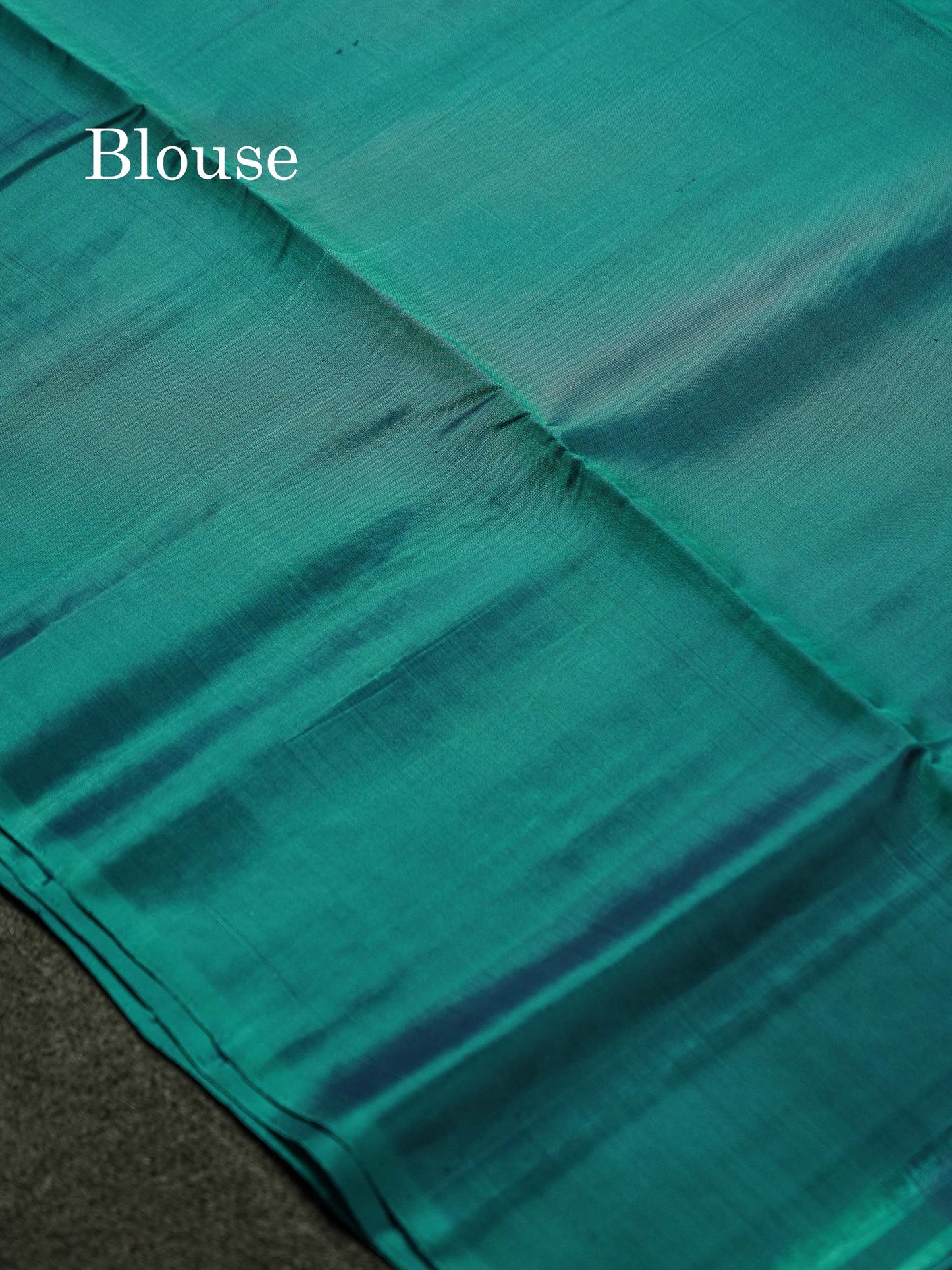 Beautiful Lavender PureMix Kanjivaram Soft Silk Saree With Contrast Peacock Green Blue Fancy Border