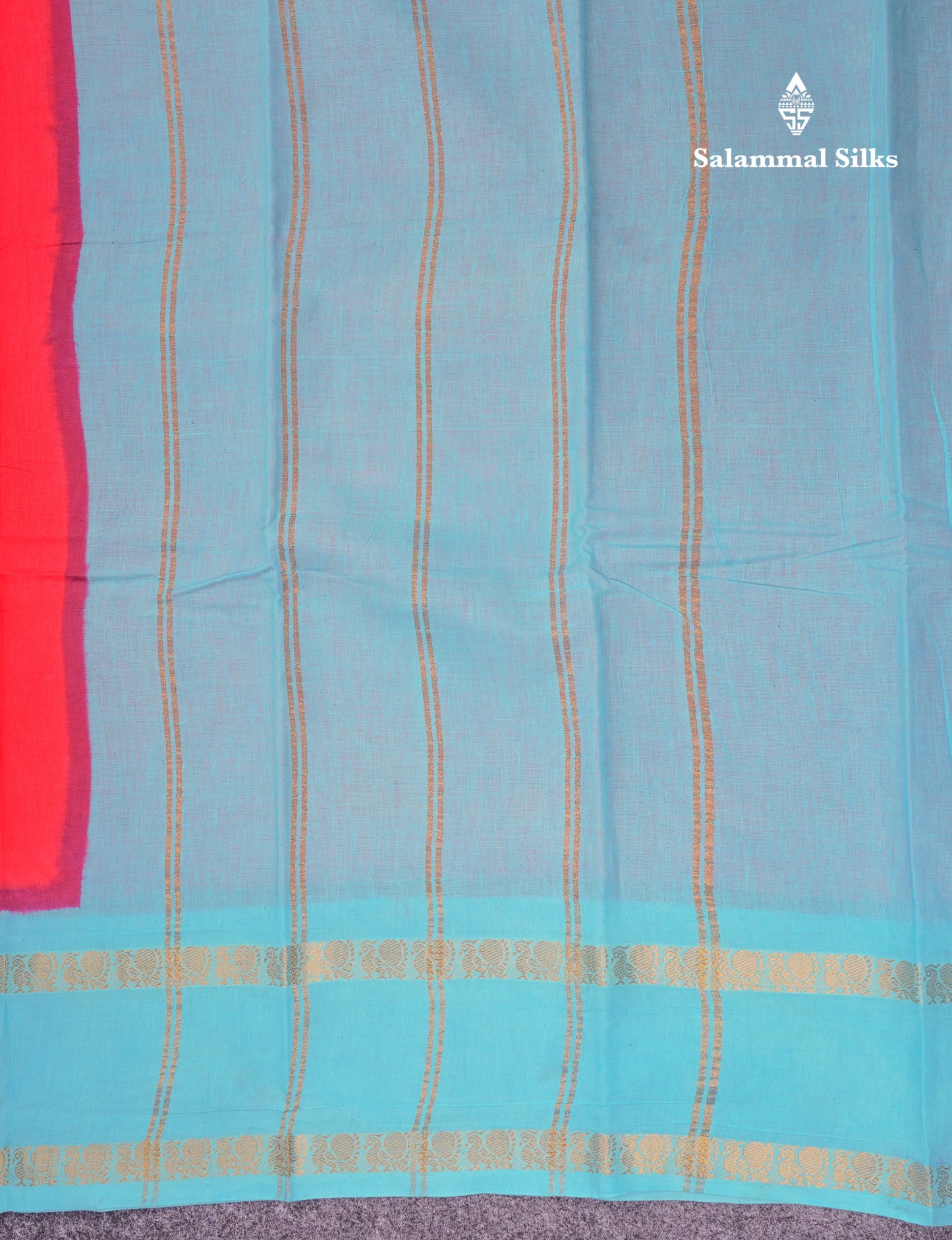 Beautiful Bottle Green Sungudi Cotton Saree With Contrast Magenta Pink Traditional Rettapet Border