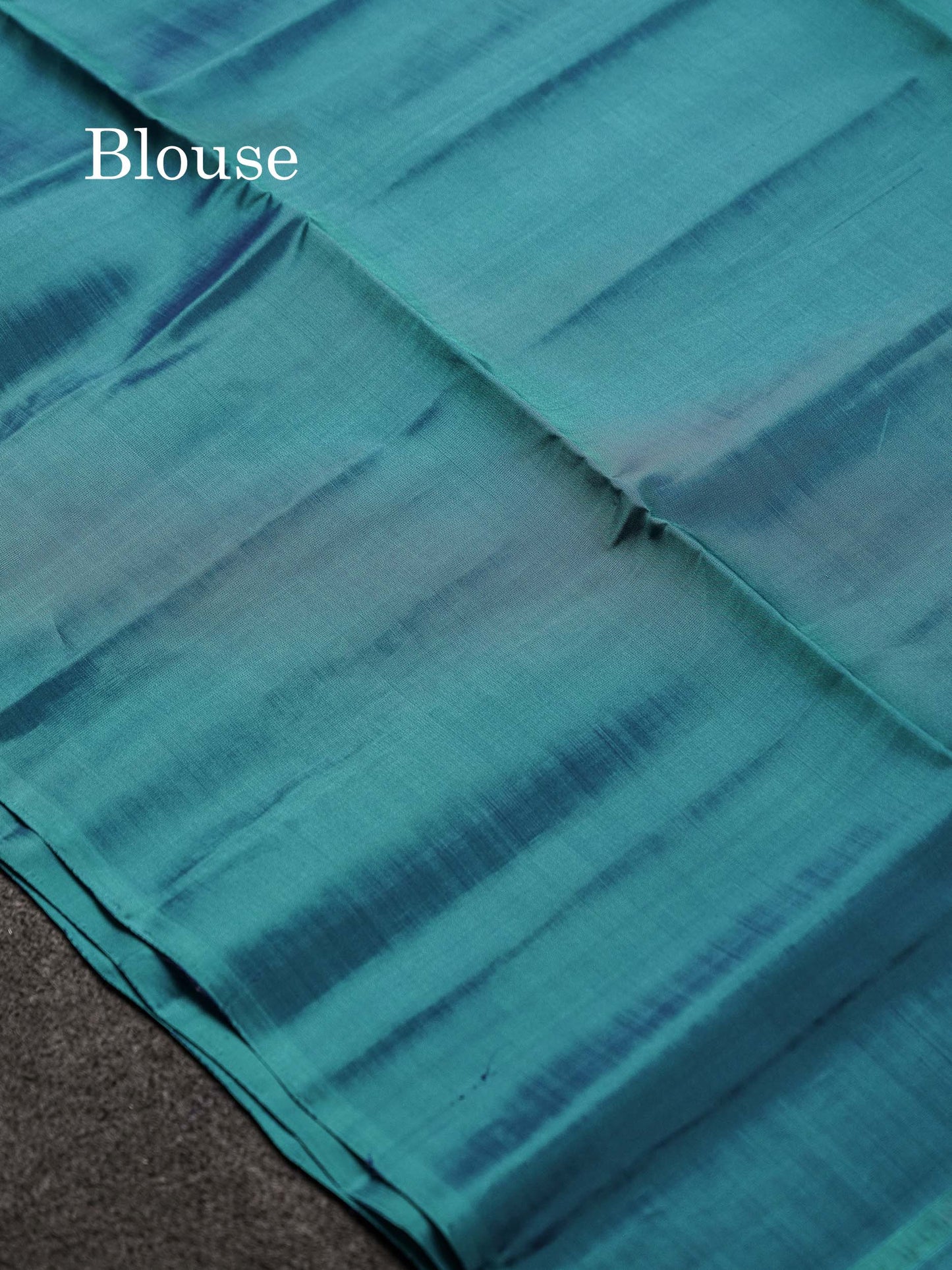 Beautiful Lavender PureMix Kanjivaram Soft Silk Saree With Contrast Peacock Green Blue Fancy Border