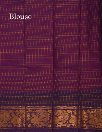 Beautiful Bottle Green Sungudi Cotton Saree With Contrast Magenta Pink Traditional Rettapet Border