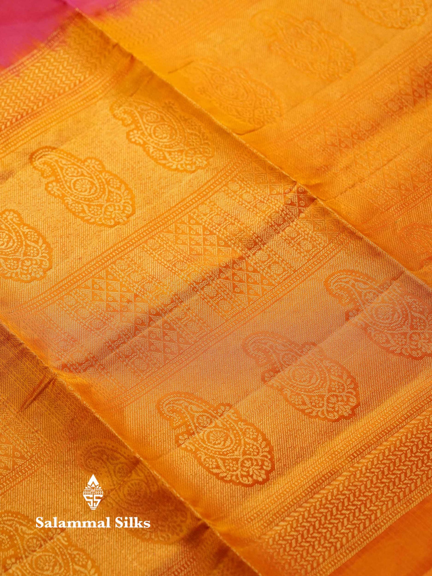 Beautiful Peacock Blue Pure Mix Kanjivaram Soft Silk Saree With Contrast Olive Green Fancy Border