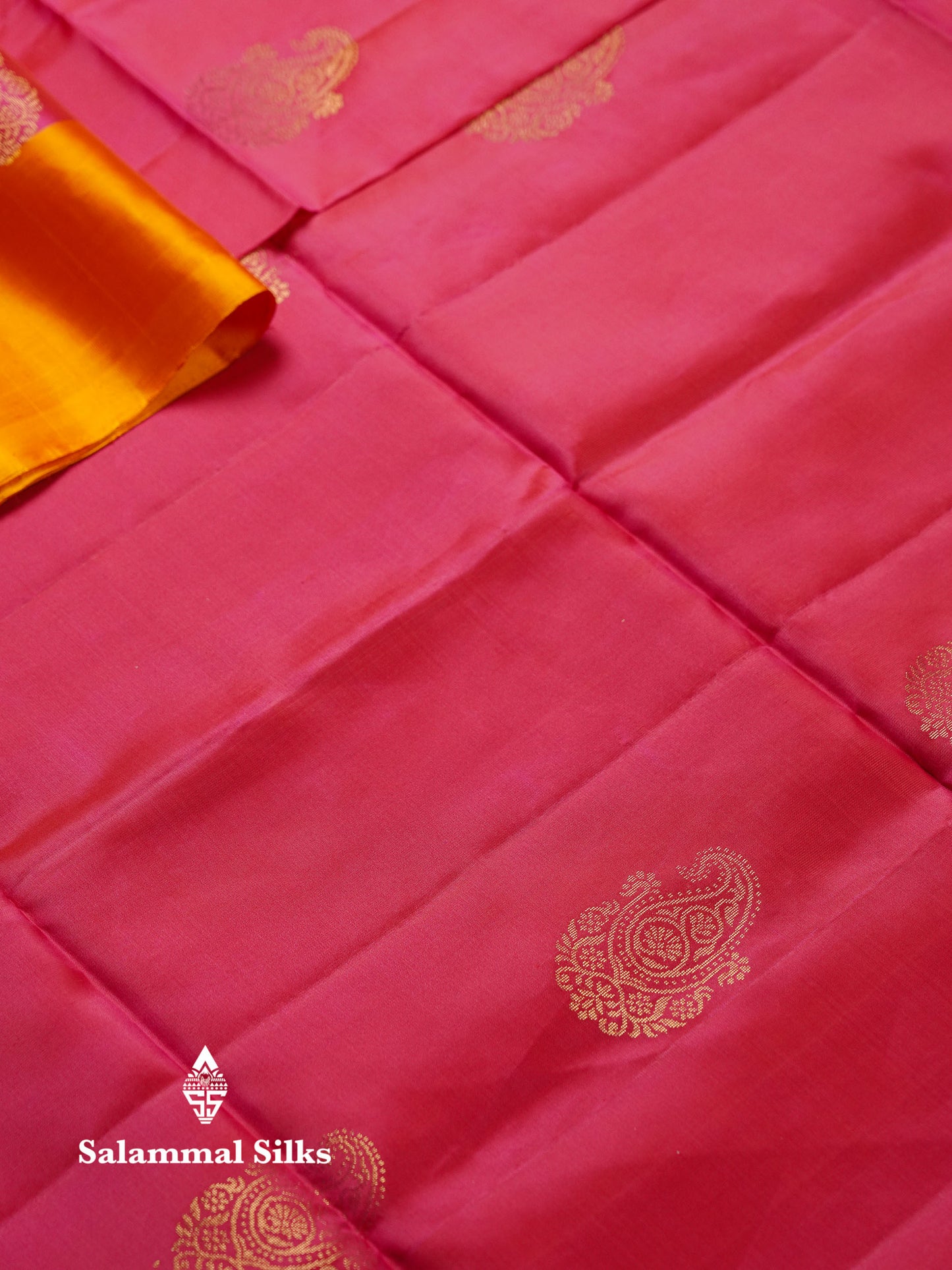 Beautiful Peacock Blue Pure Mix Kanjivaram Soft Silk Saree With Contrast Olive Green Fancy Border