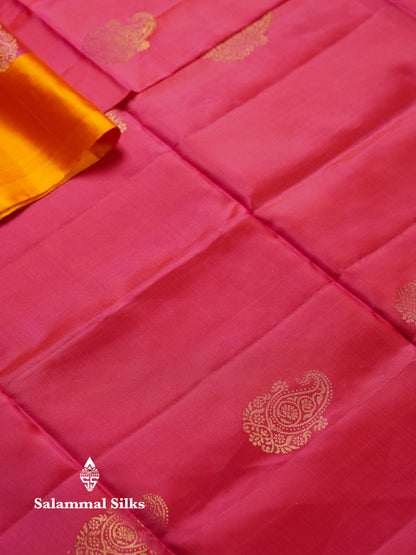 Beautiful Peacock Blue Pure Mix Kanjivaram Soft Silk Saree With Contrast Olive Green Fancy Border