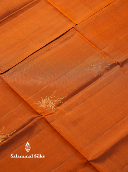 Beautiful Maroon Pure Kanjivaram Soft Silk Saree With Small Zari Border