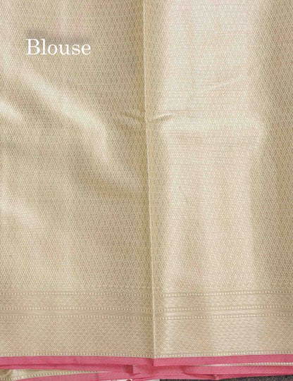 Cotton Mix Saree - Light Pista Green Colour Thread Work Body With Fancy Border