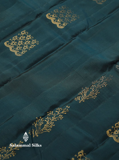 Beautiful Light Lavender PureMix Kanjivaram Soft Silk Saree With Contrast Maroon Border