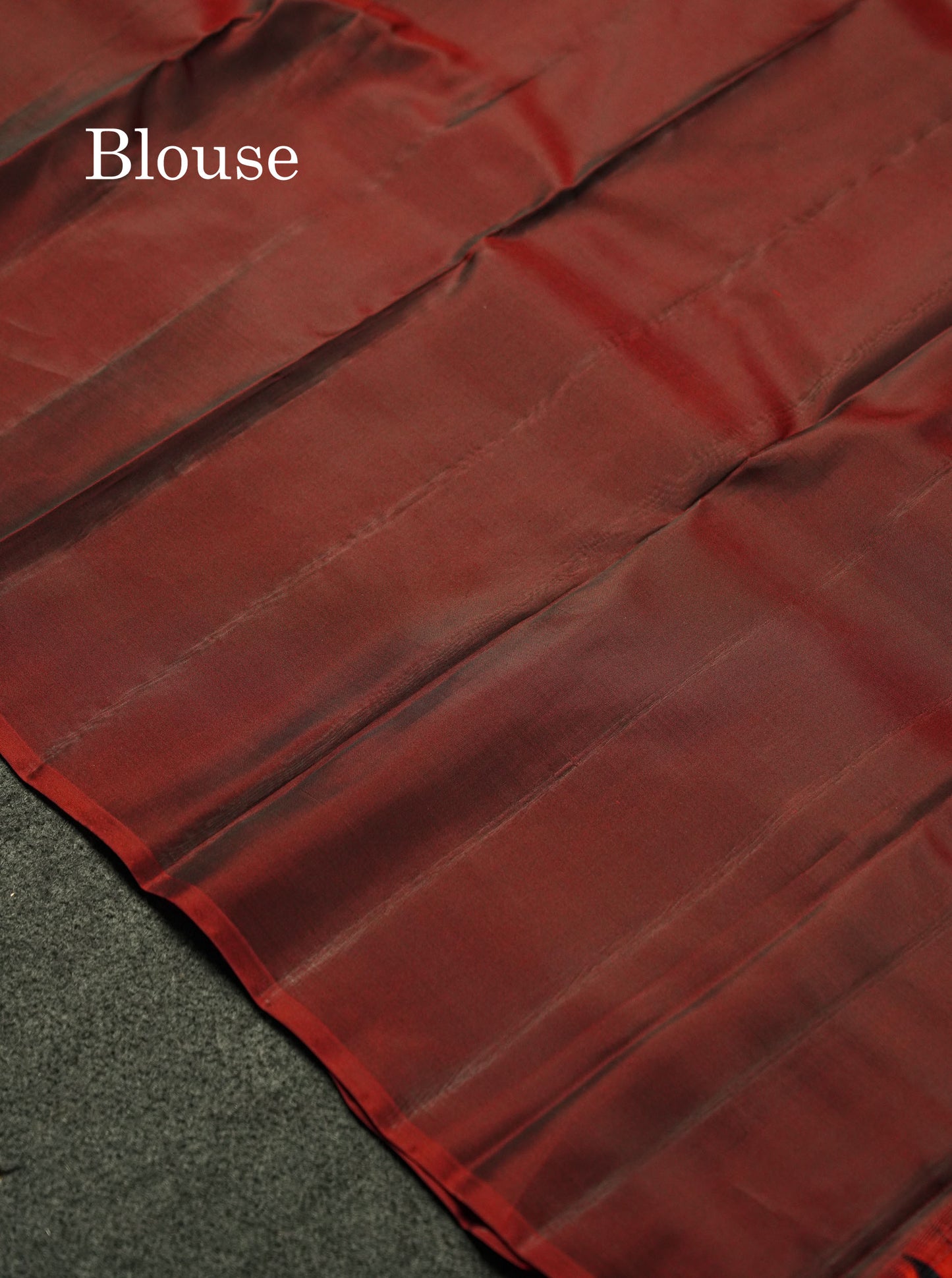 Beautiful Maroon PureMix Kanjivaram Soft Silk Saree With Contrast Bottle Green Border