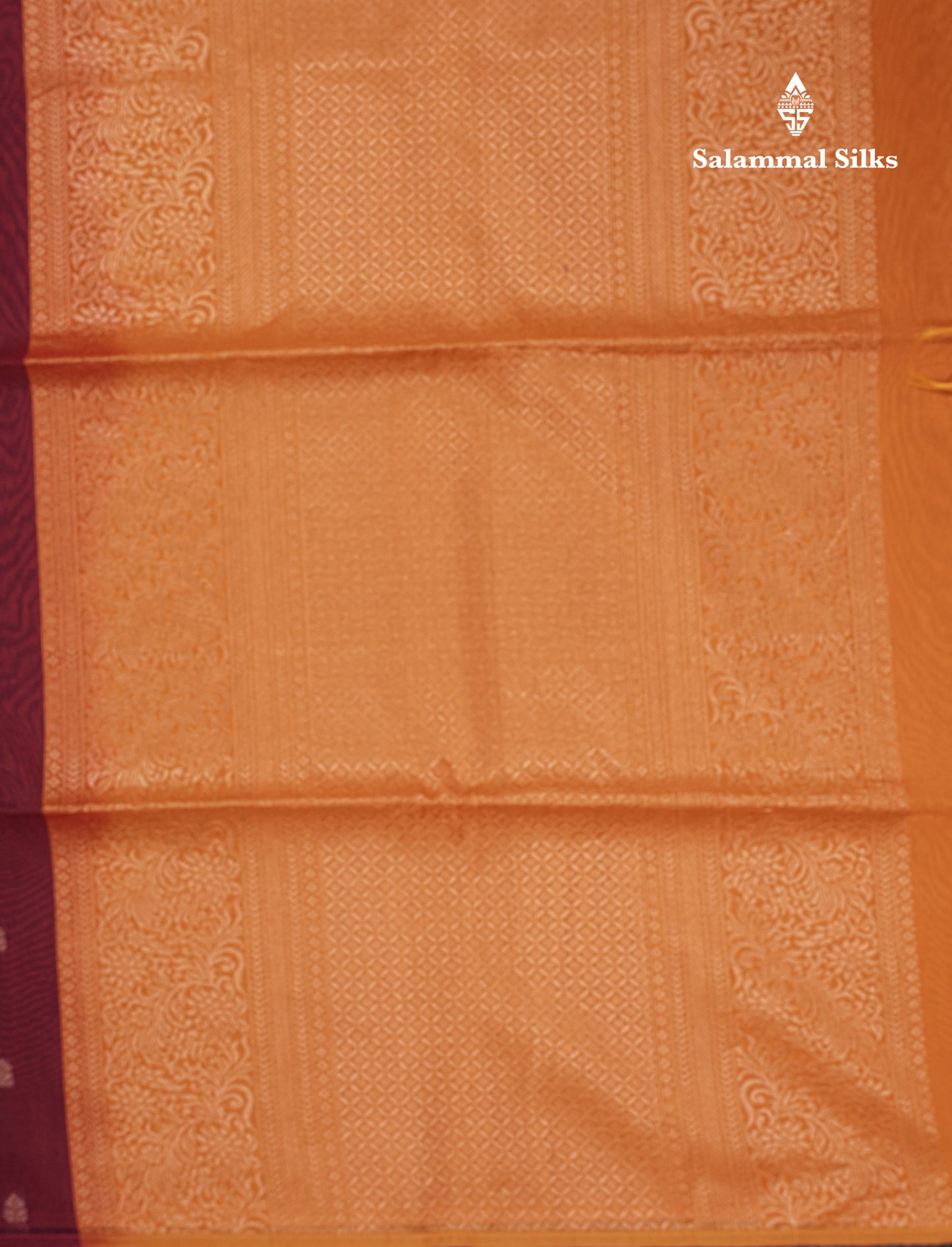 Beautiful Magenta SICO Cotton Saree With Contrast Mustard Yellow Blouse