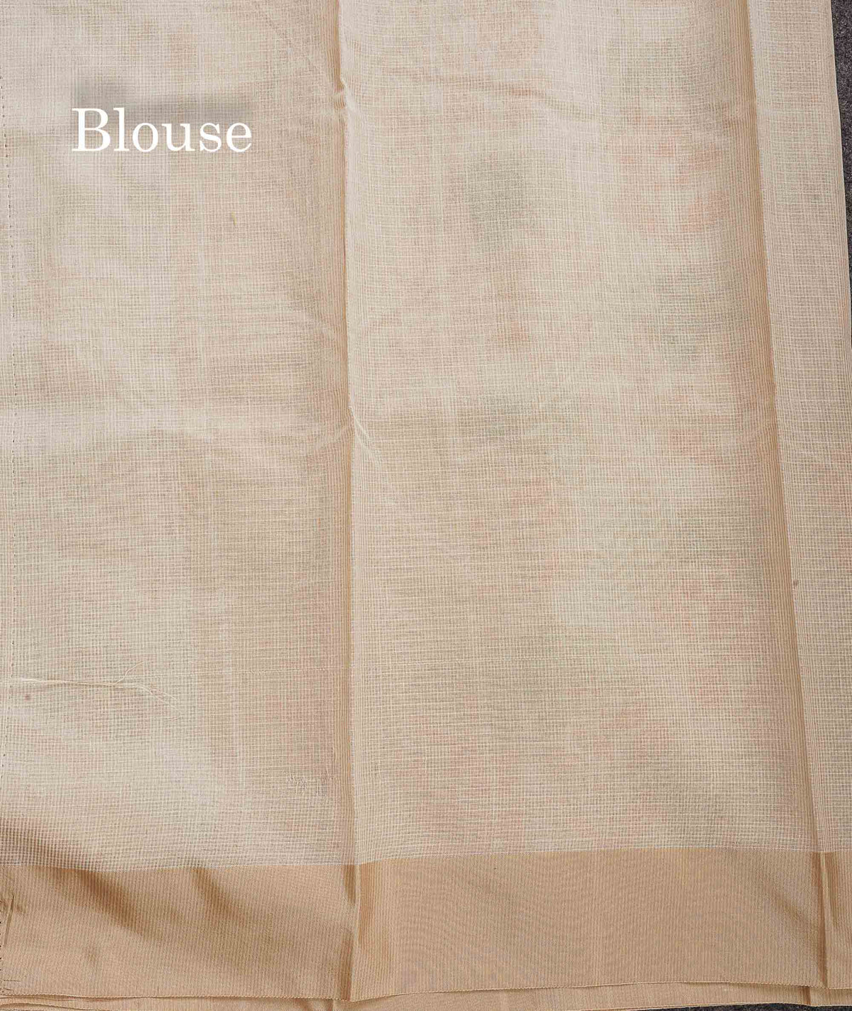 Beautiful Pastel Blue Kota Cotton Fancy Saree With Contrast Sandal Plain Border