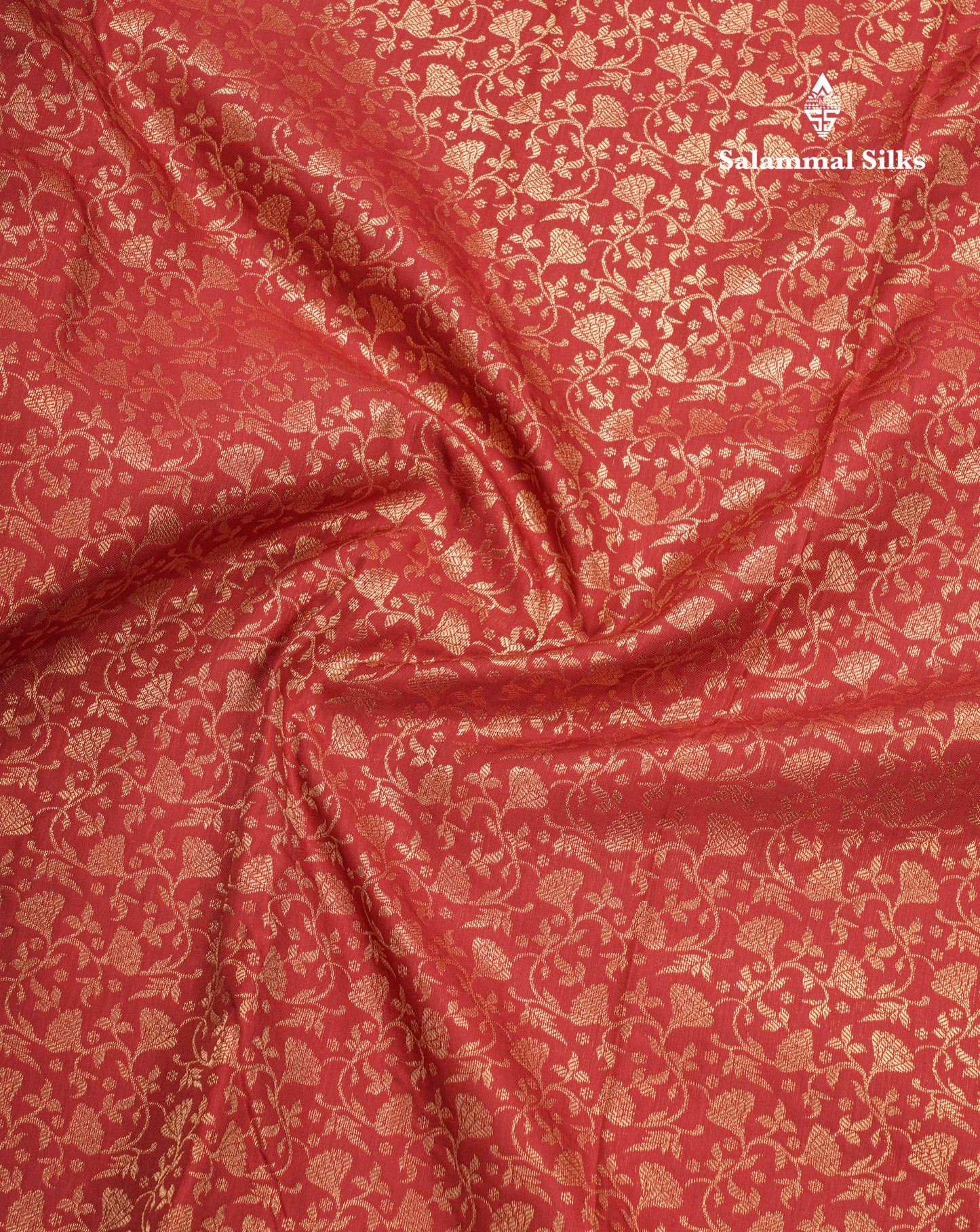 Red Bridal Semi Silk Saree With Contrast Bottle Green Border
