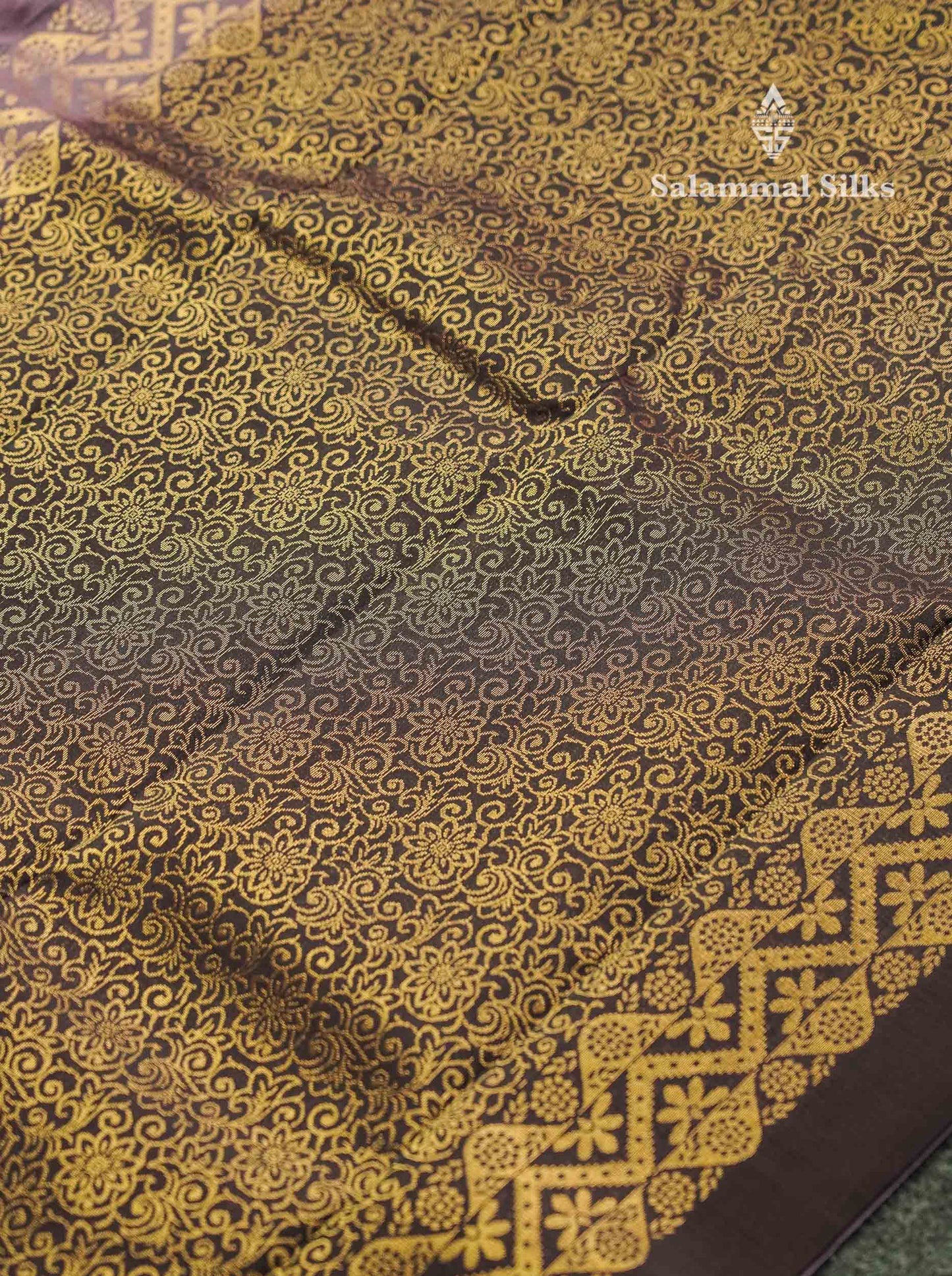Beautiful Mehandi Green PureMix Kanjivaram Soft Silk Saree With Contrast Violet Border