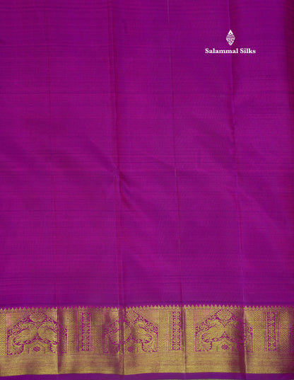 Pure Zari Vadamalli Pure Kanjivaram Silk Saree with Traditional Gold Zari Border