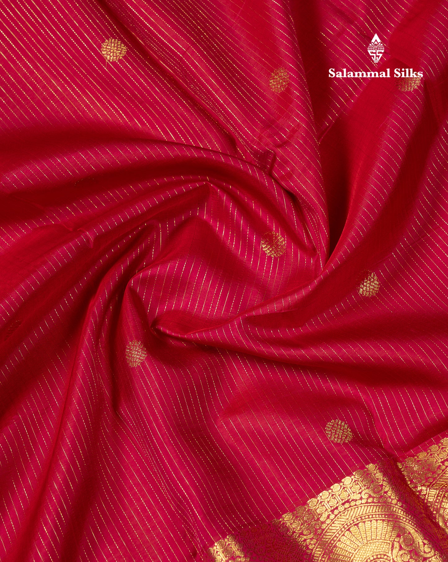 Beautiful Rani Pink Pure Kanjivaram Silk Saree With Traditional Evening Morning Border