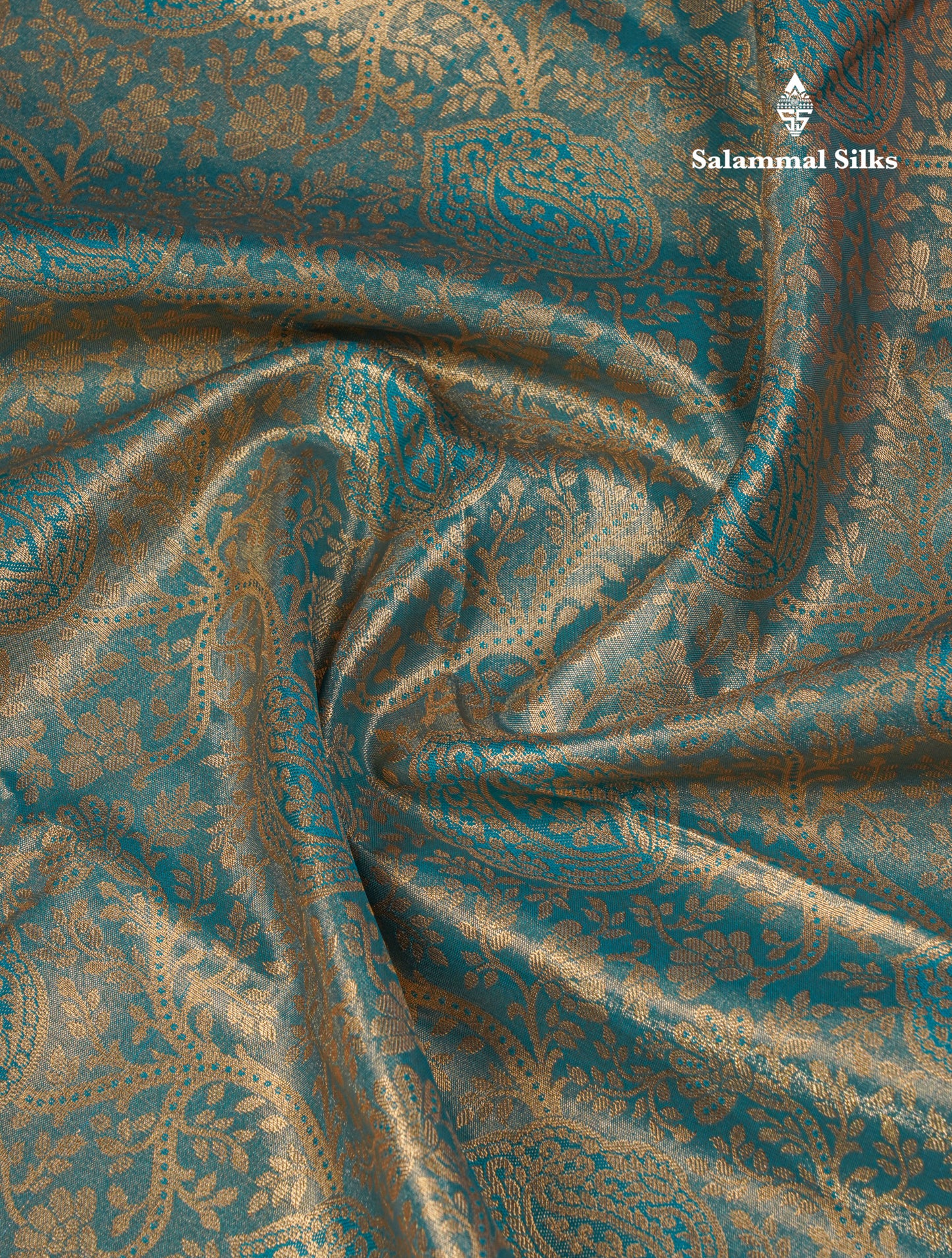 Beautiful Green Tissue Bridal Semi Silk Saree With Contrast Dark Purple Traditional Evening Morning Border