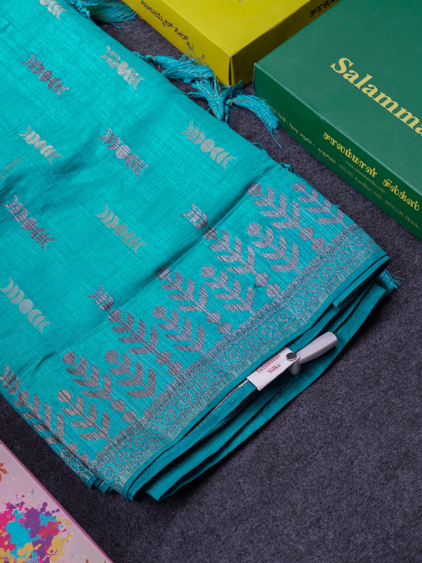 Beautiful Light Pink Semi Raw Silk Saree With Fancy Border