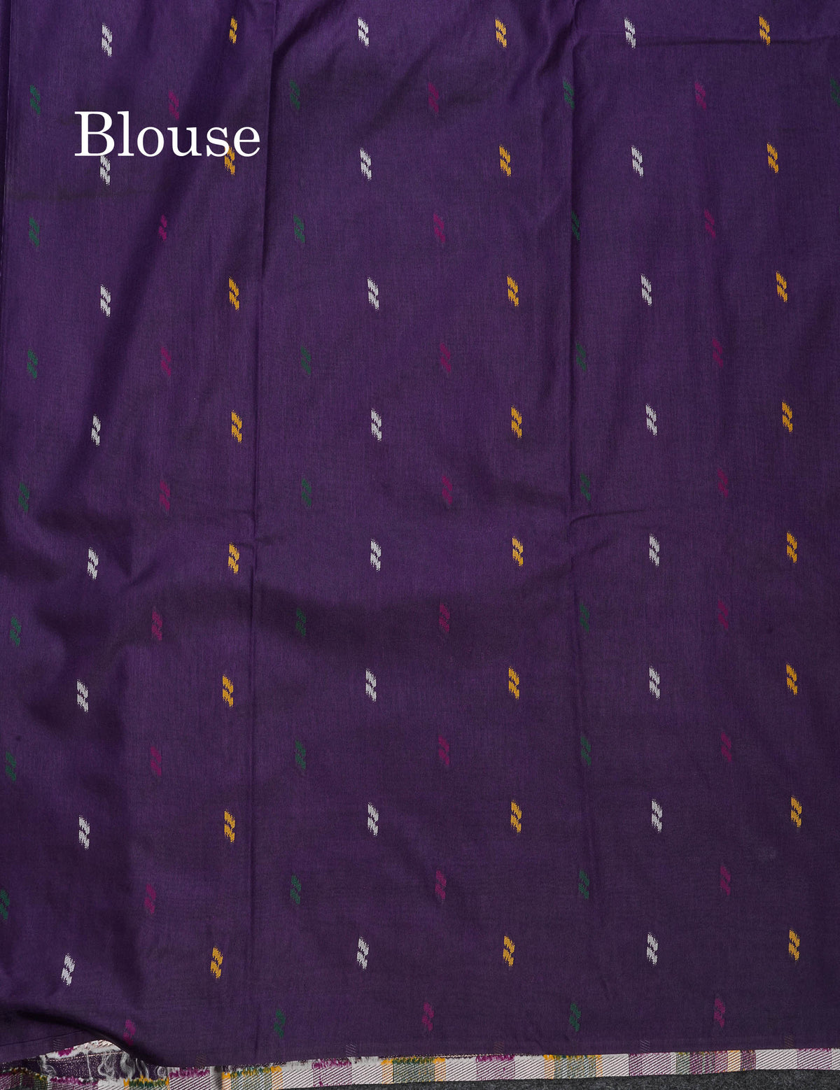 Semi Dola Silk Saree - Bottle Green Colour Plain Body With Contrast Deep Purple Ajirah Print Border