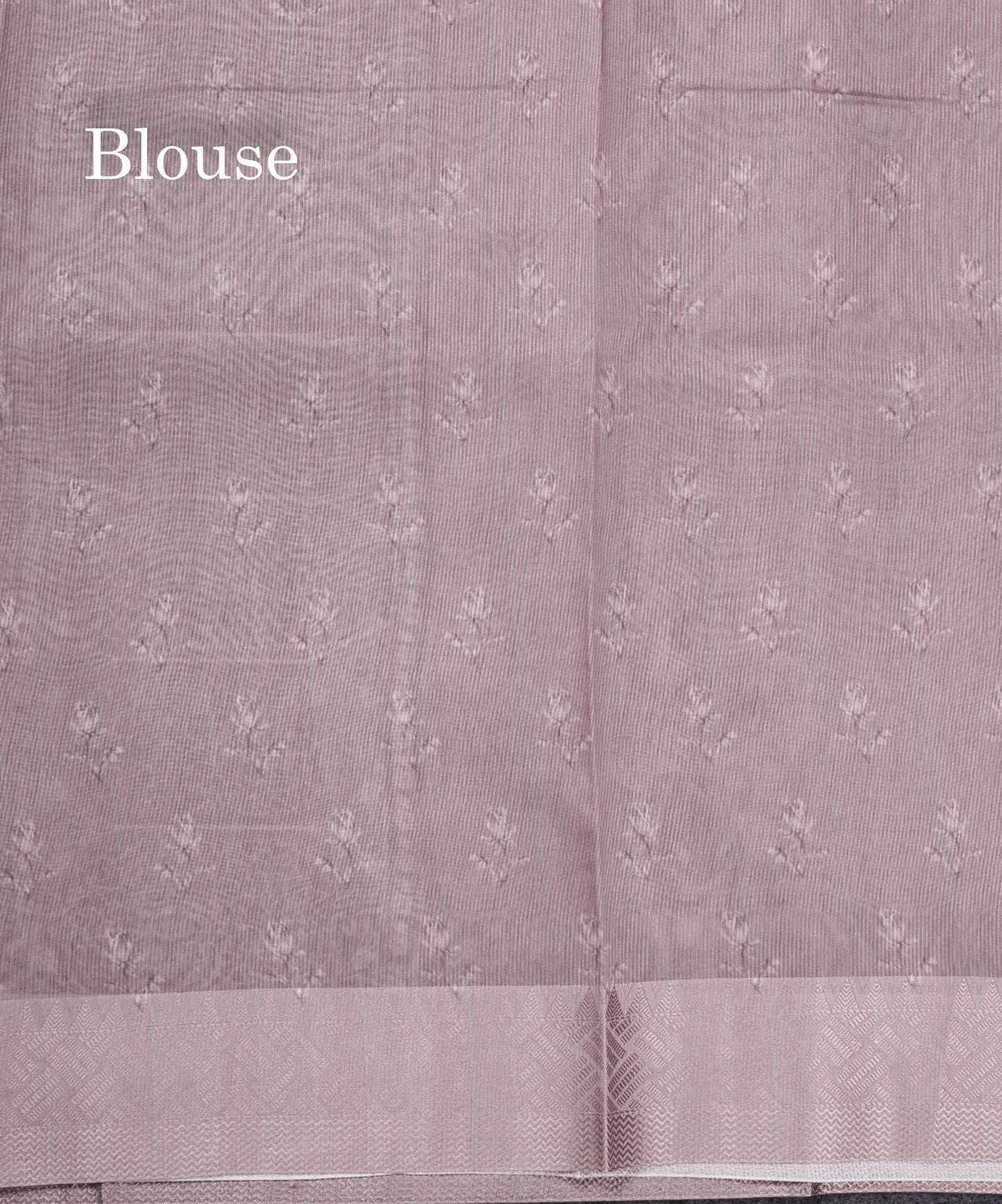 Light Chocolate Silk Kota Fancy Saree With Fancy Border