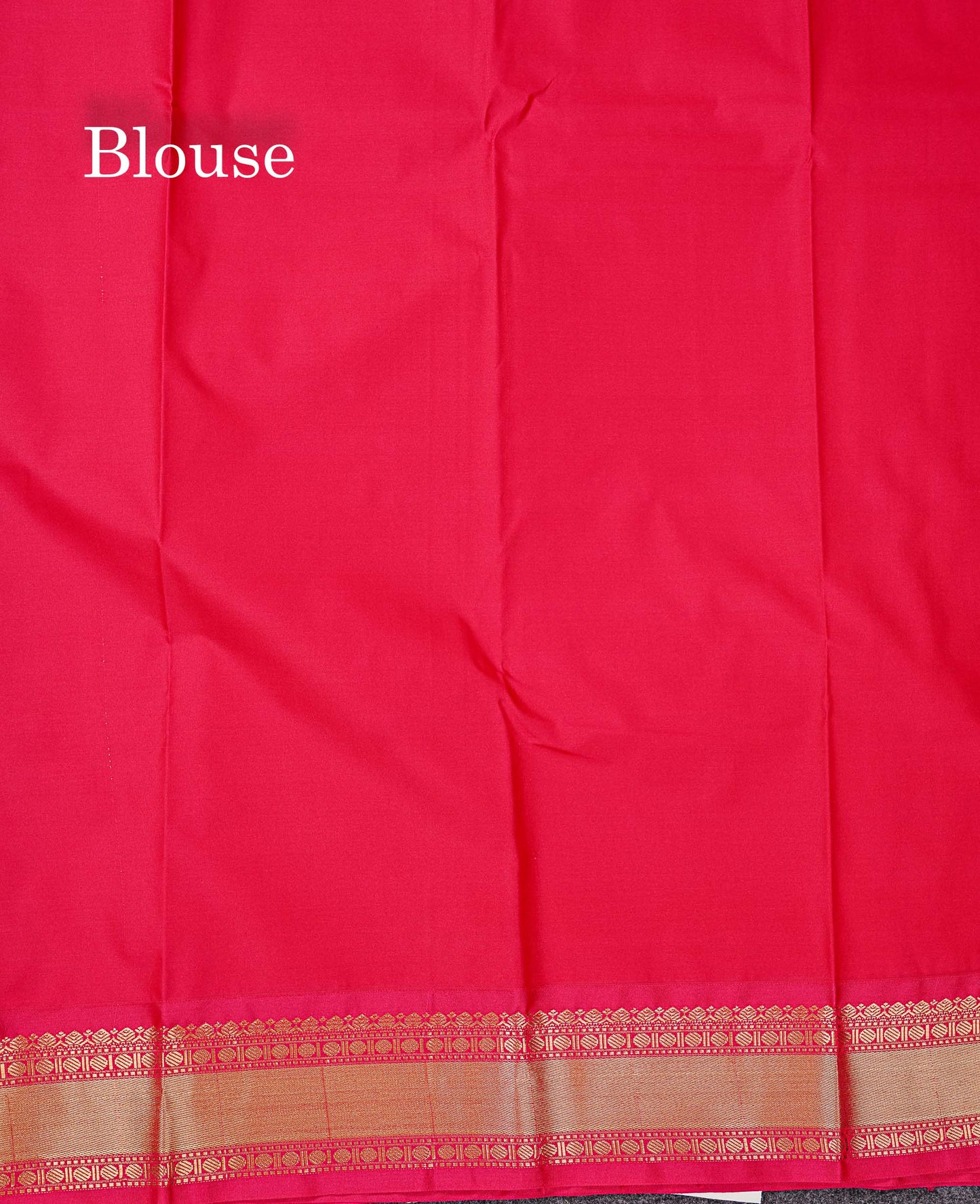 Semi Silk Saree -  Dark Maroon Mango Butta With Alai Vaira Oosi Lines Along With Contrast Redish Pink Small Traditional Border