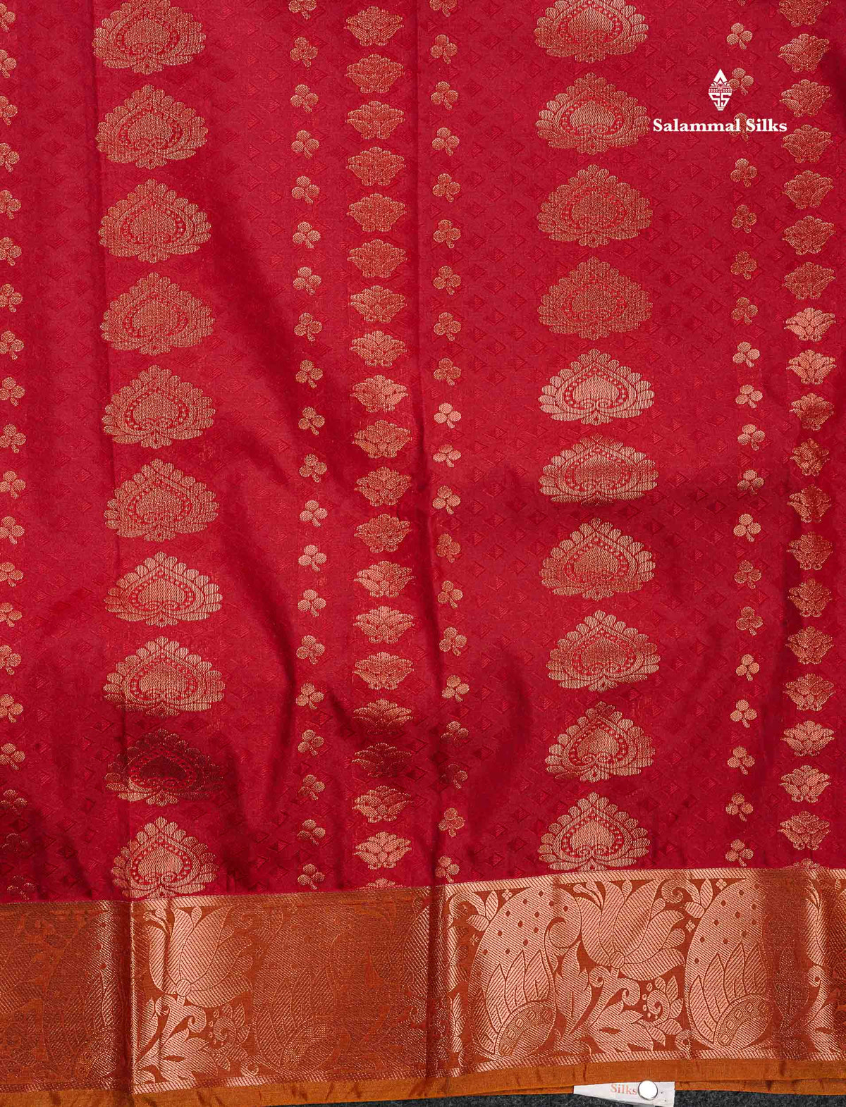Semi Silk Saree - Maroon Colour Body With Contrast Manthulir Yellow Blouse