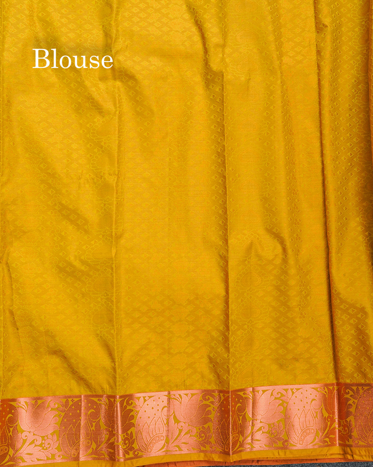 Semi Silk Saree - Maroon Colour Body With Contrast Manthulir Yellow Blouse