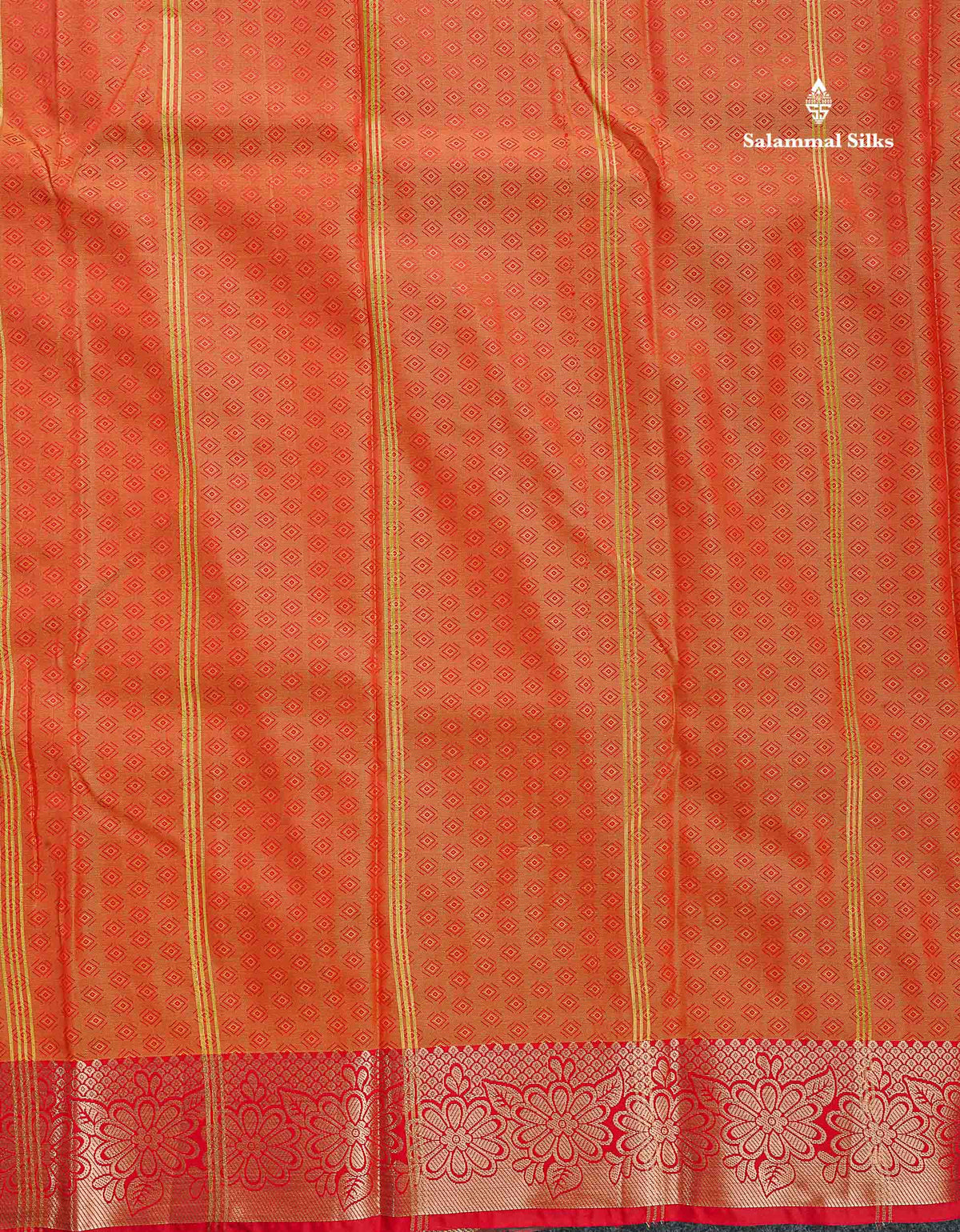 Semi Silk Saree - Light Green Colour Body With Blouse