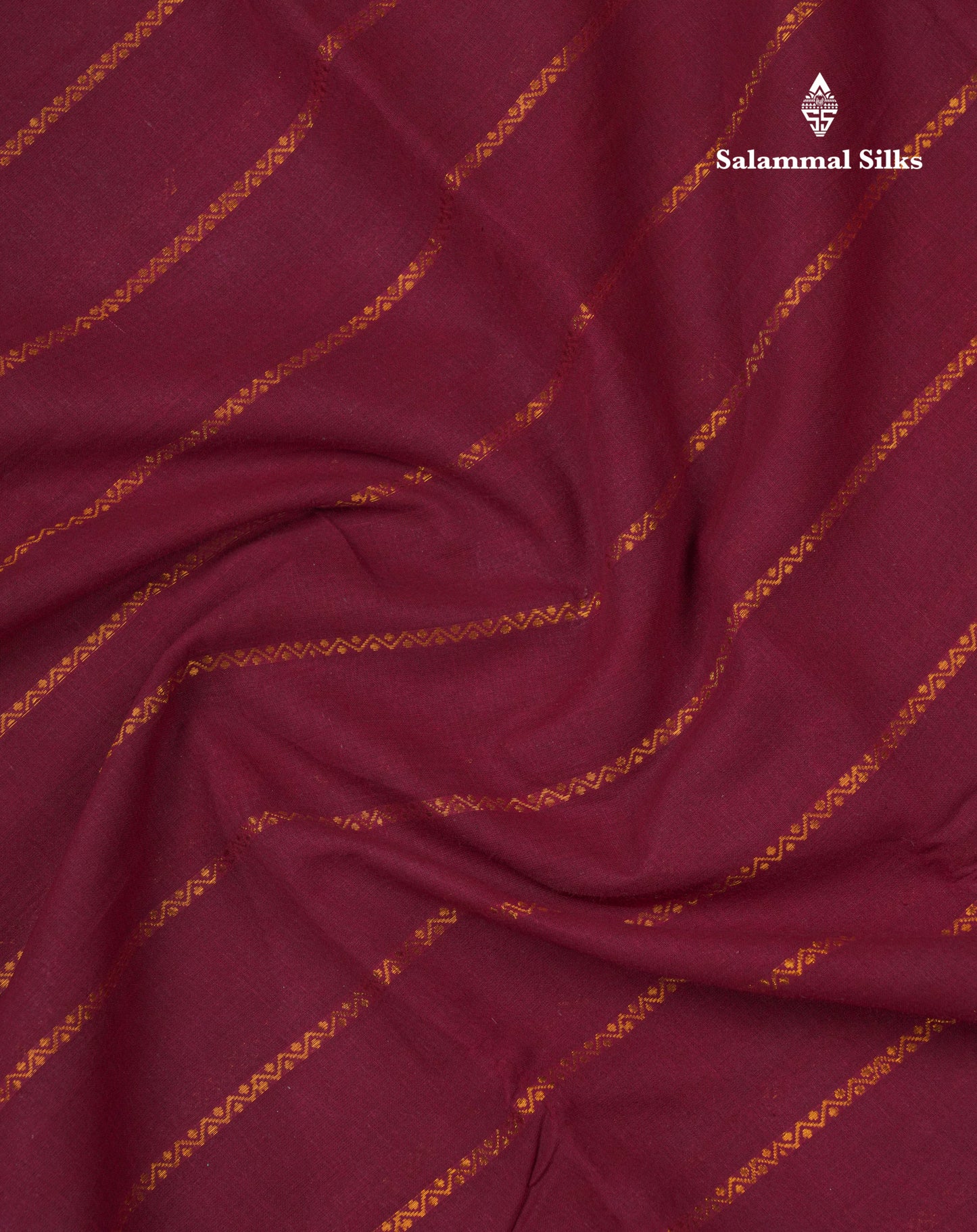 Beautiful Magenta Pure Sungudi Cotton Saree With Contrast Sandal Traditional Small Border