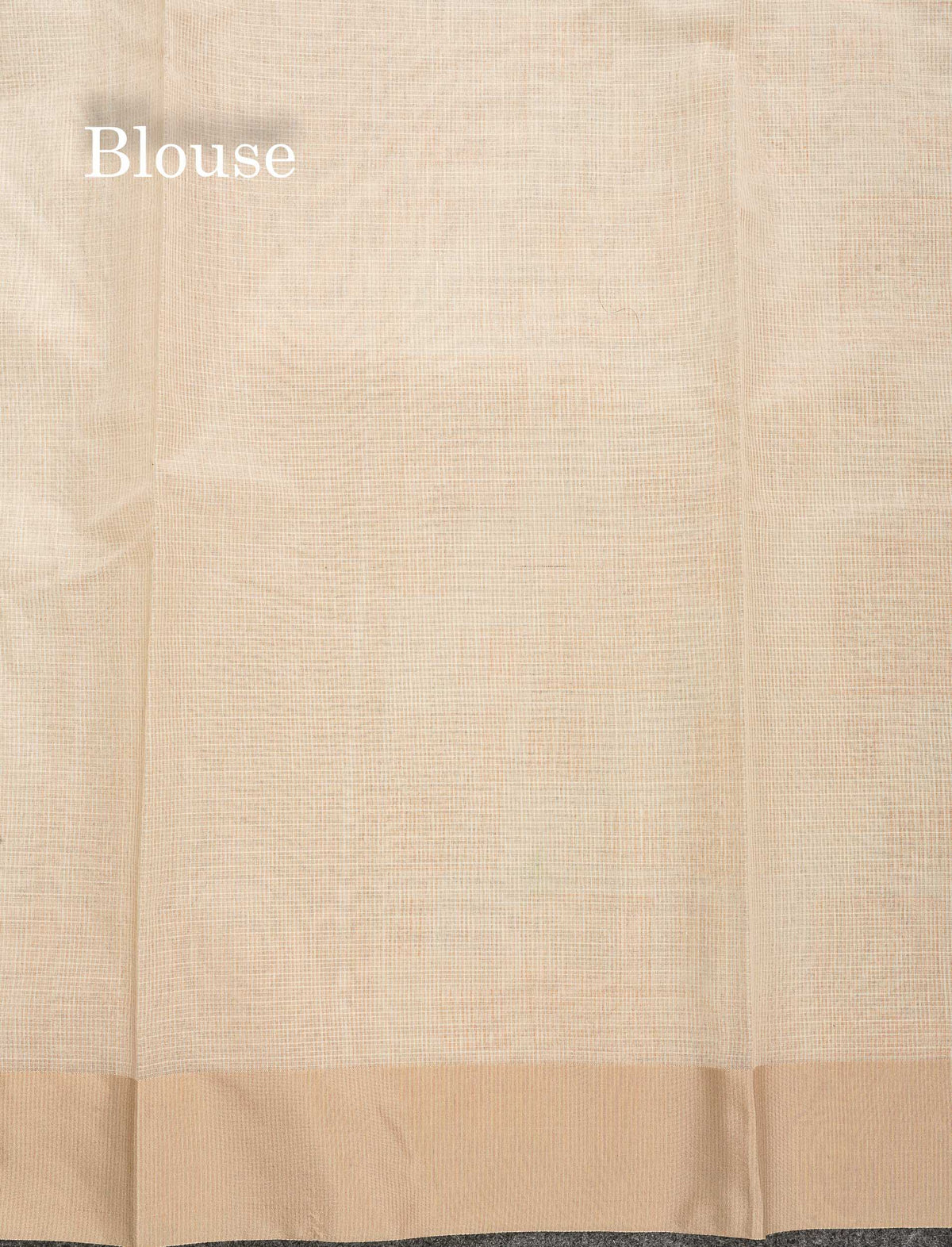 Kota Cotton Fancy Saree - Half White Colour Body Printed Design With Blouse