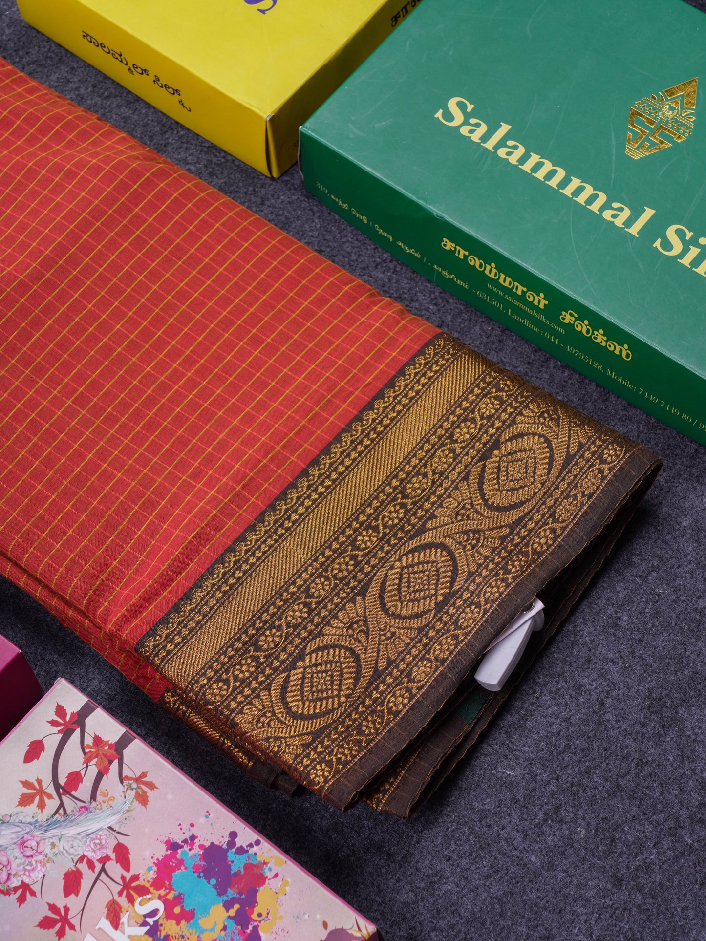 Beautiful Pista Green Small Checks Pure Cotton Saree With Traditional Evening Morning Border