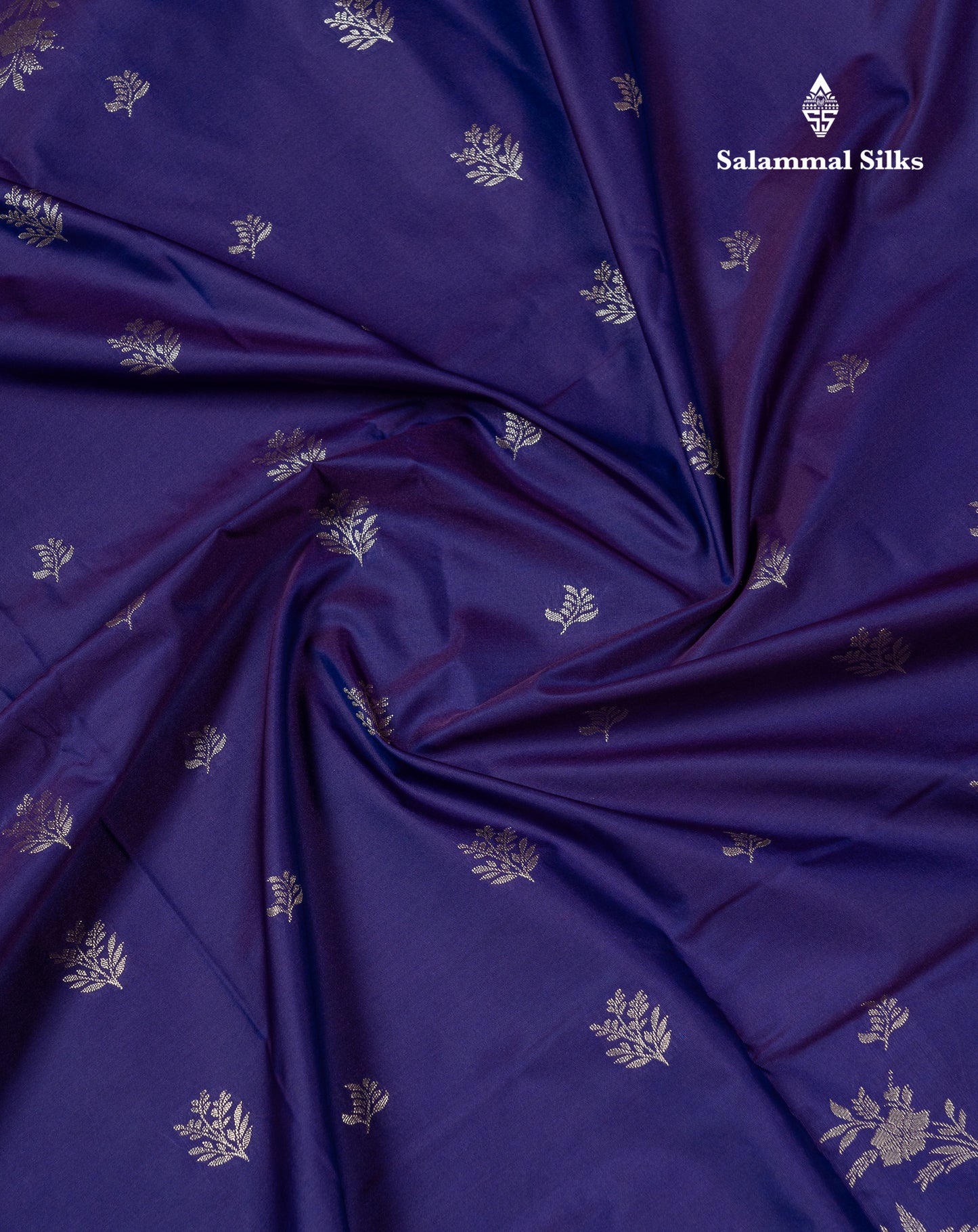 Beautiful Dual Tone Violet Semi Silk Saree With Contrast Light Pink Border