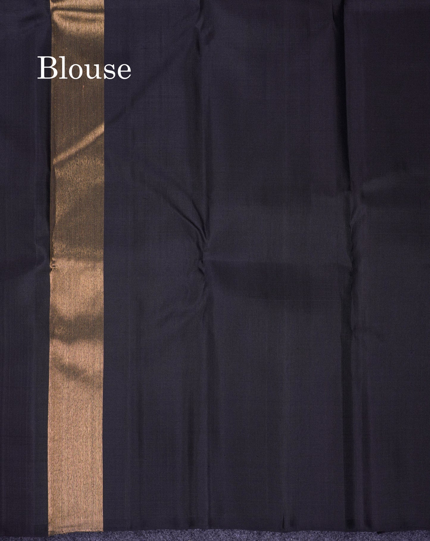 Beautiful Black And Maroon Stripes 8Kol Gold & Silver Butta Pure Zari Kanjivaram Silk Saree With Contrast Black Blouse