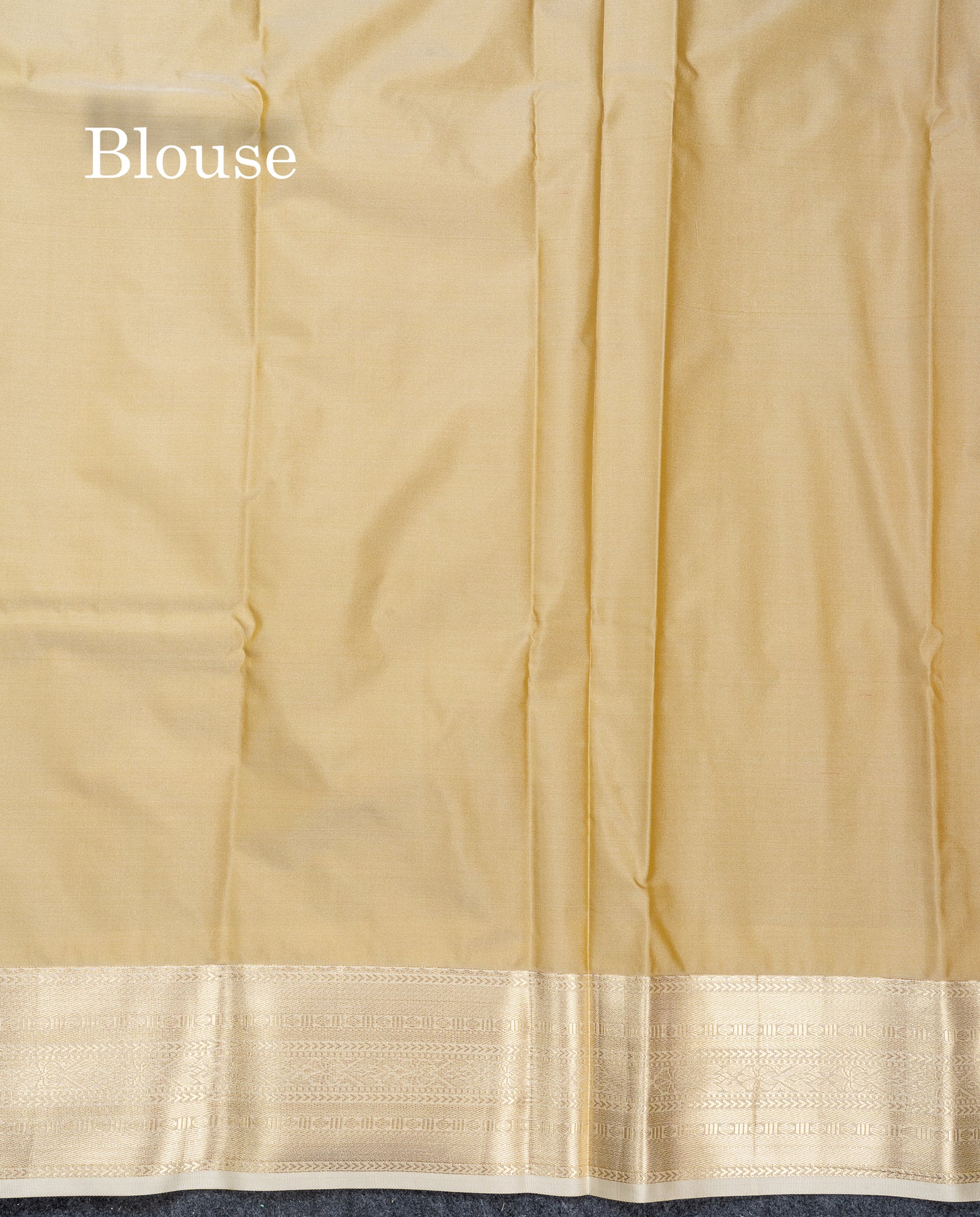 Beautiful Dual Tone Maroon Semi Silk Saree With Contrast Cream Sandal Traditional Medium Border
