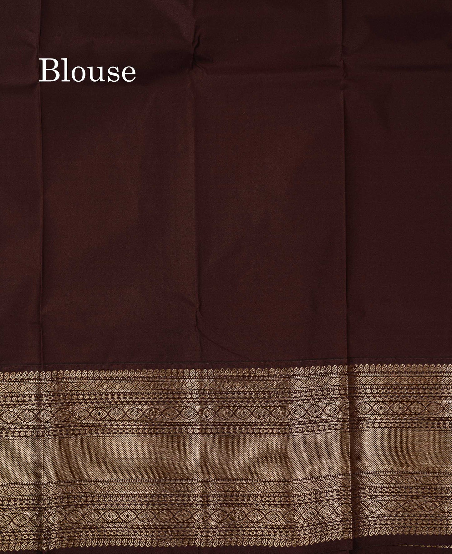 Semi Silk Saree - Peach Zari Butta Along With Contrast Dark Brown Traditional Evening Morning Border
