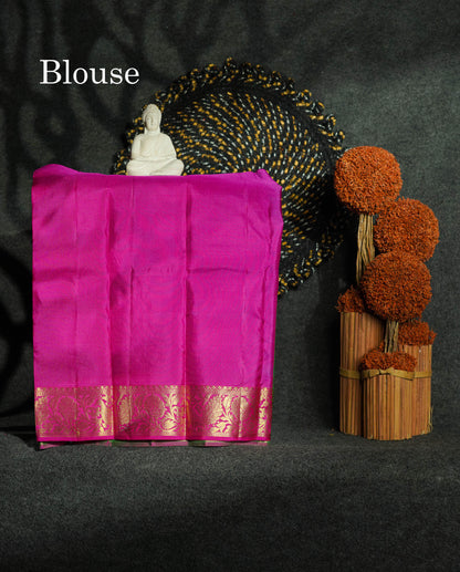Pure Silk Pattu Pavadai - Parrot Green Colour | 0-2 Years