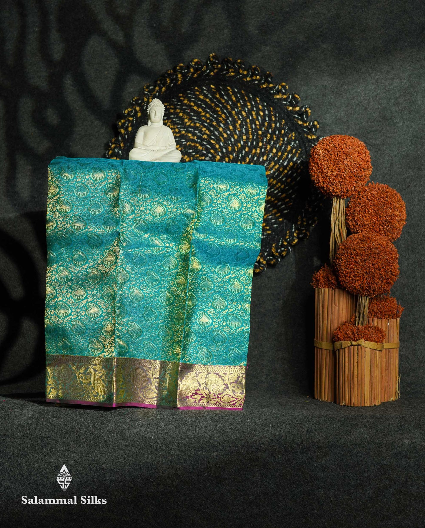 Pure Silk Pattu Pavadai - Parrot Green Colour | 0-2 Years