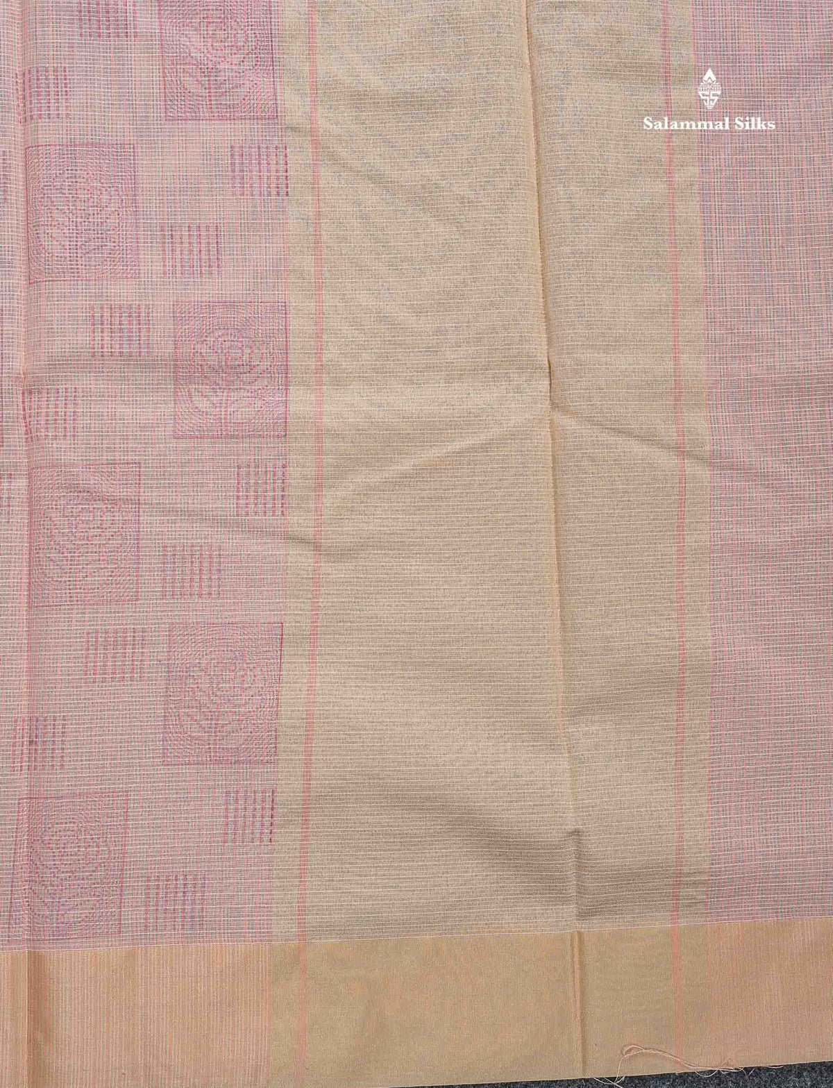 Kota Cotton Fancy Saree - Half White Colour Body Printed Design With Blouse