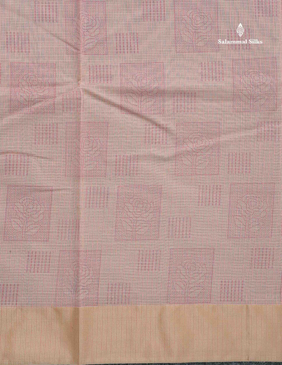 Kota Cotton Fancy Saree - Half White Colour Body Printed Design With Blouse