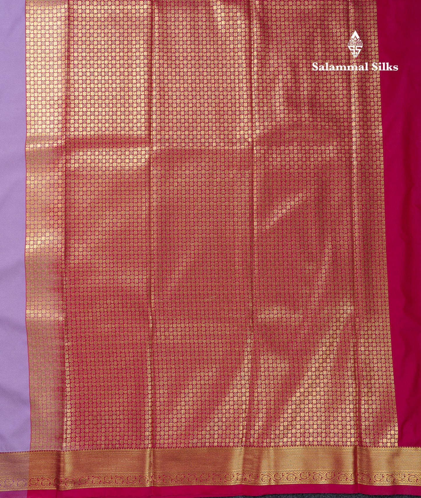 Beautiful Orange Zari Buttas Semi Silk Saree With Contrast Peacock Green Small Border