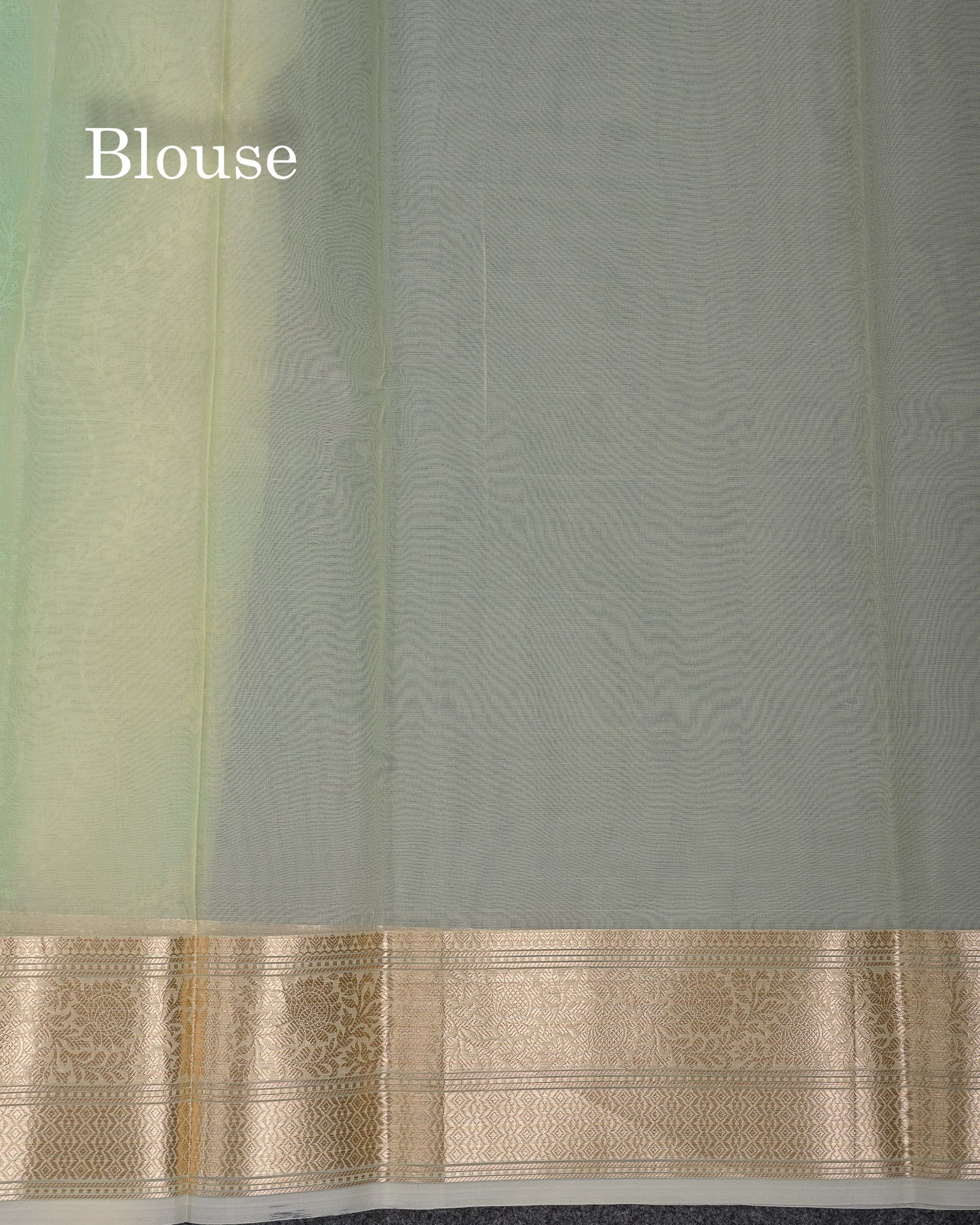 Beautiful Light Pink Zig-Zag Thread Work Semi Organza Fancy Saree With Traditional Border