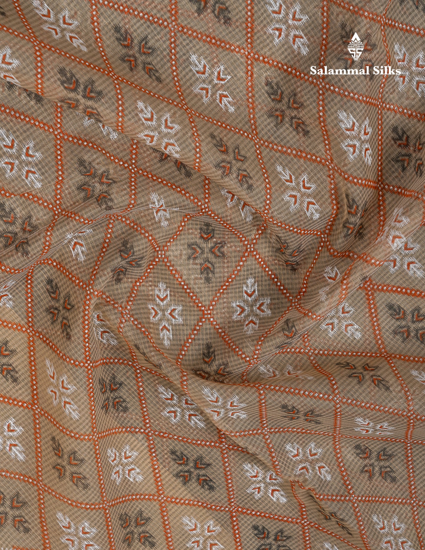 Beautiful Pink Kota Cotton Saree With Thread Work Border