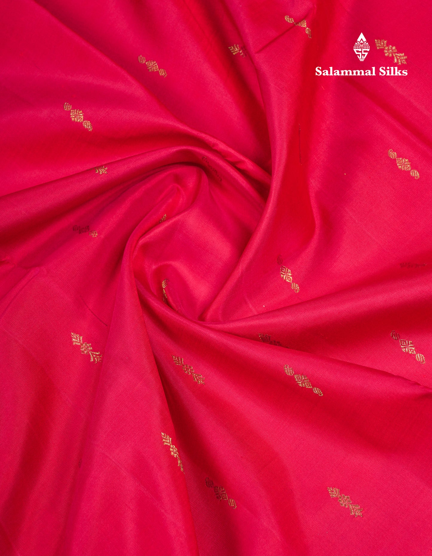 Beautiful Dual Tone Pinkish Red Pure Kanjivaram Silk Saree With Traditional Evening Morning Border
