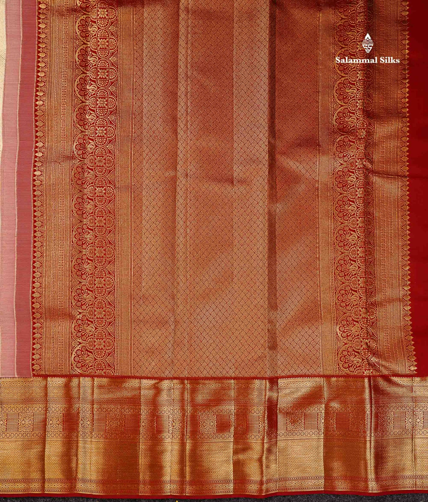Pure Mix Silk Saree - Half White Bridal Along With Contrast Redish Maroon Traditional Evening Morning Border